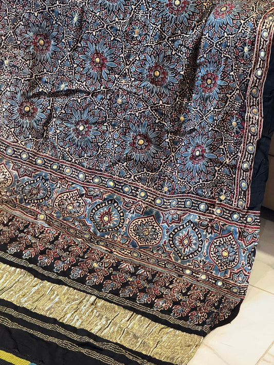 Ajrak mukesh duppata