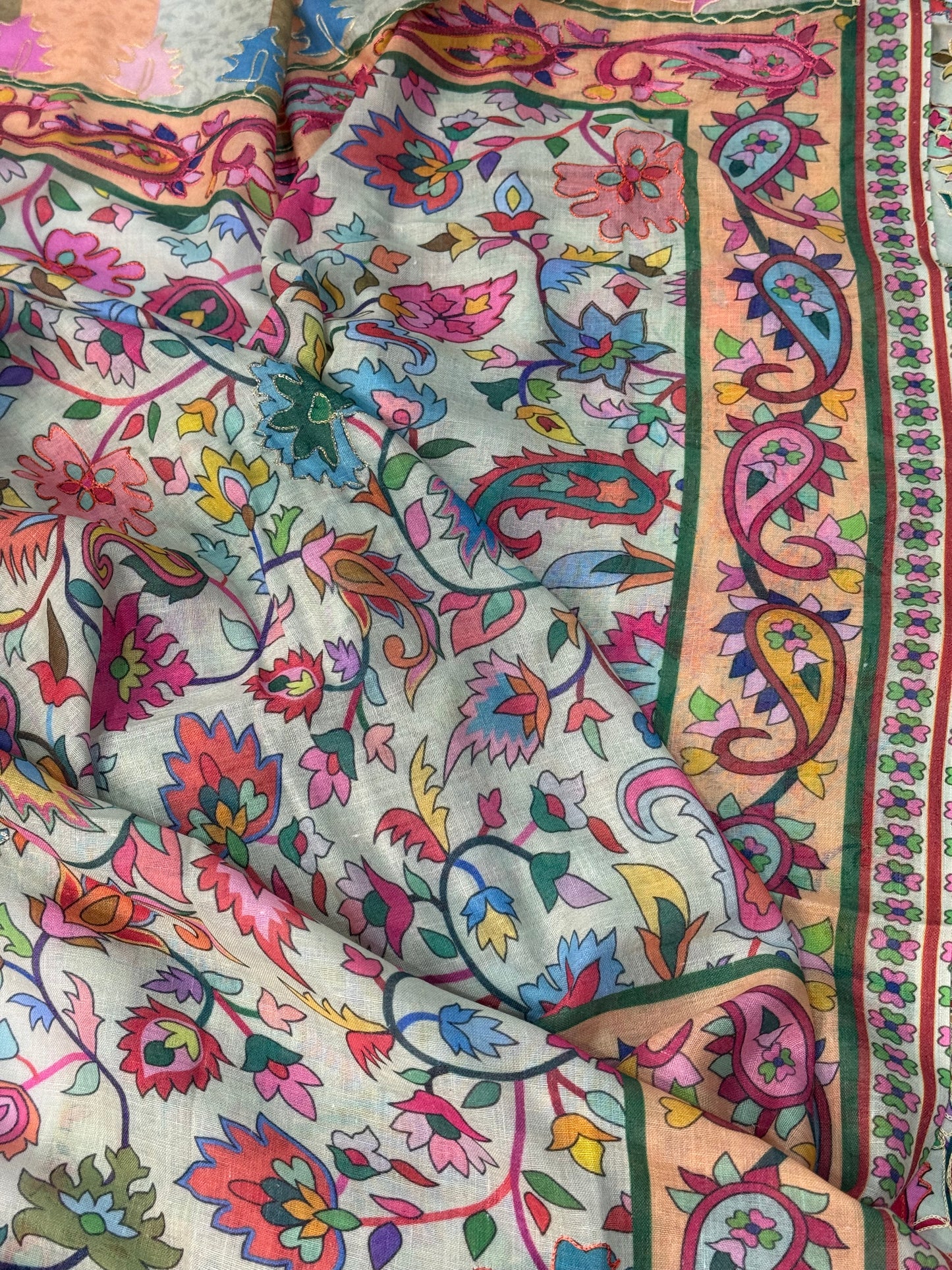 Kalamkari cotton lawn suits