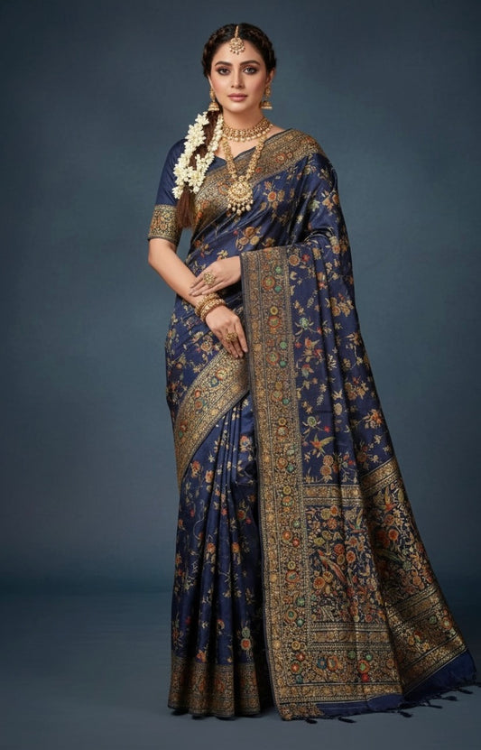 Pure kani silk saree