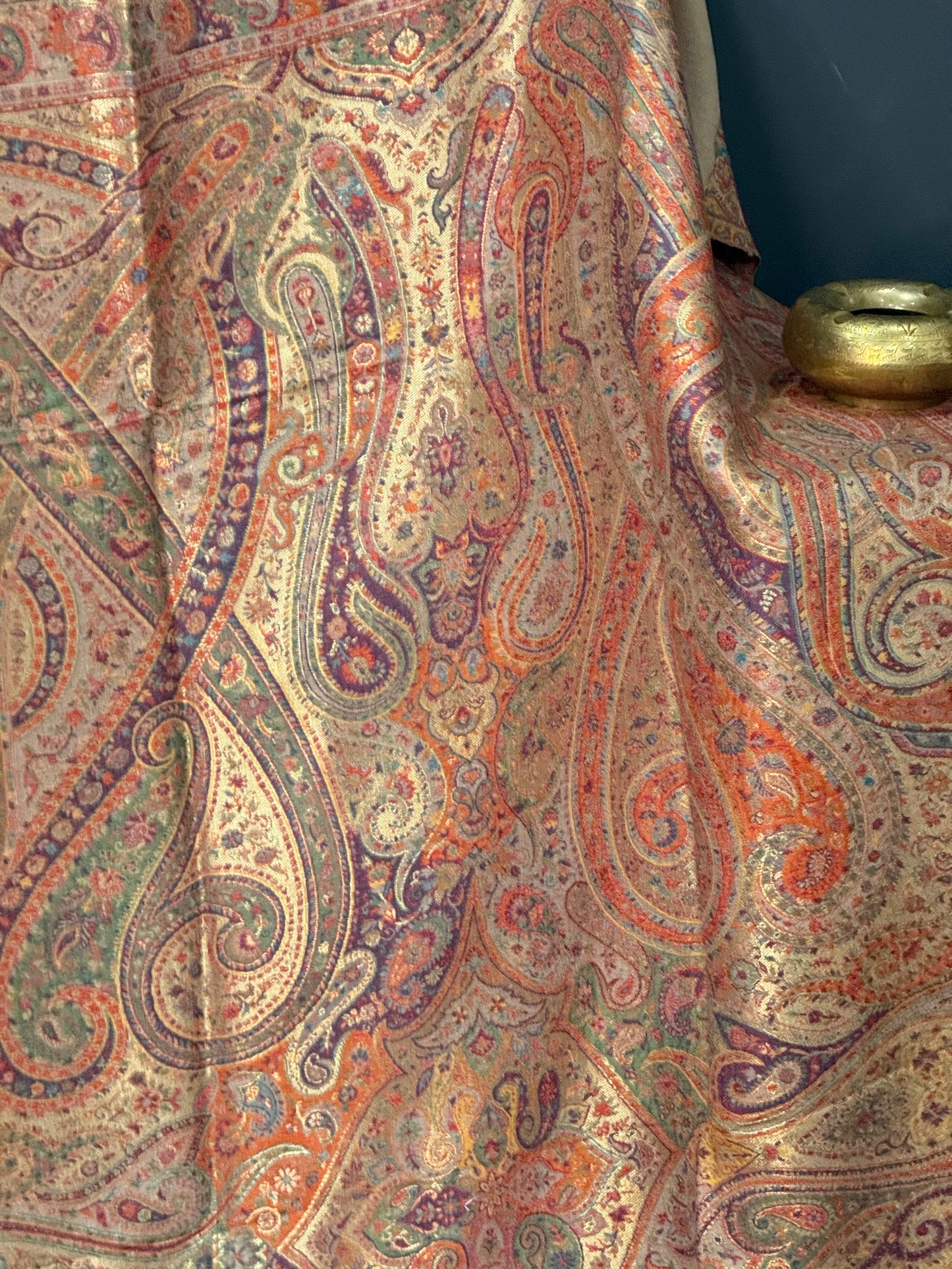 Reversible kani moonlight shawl