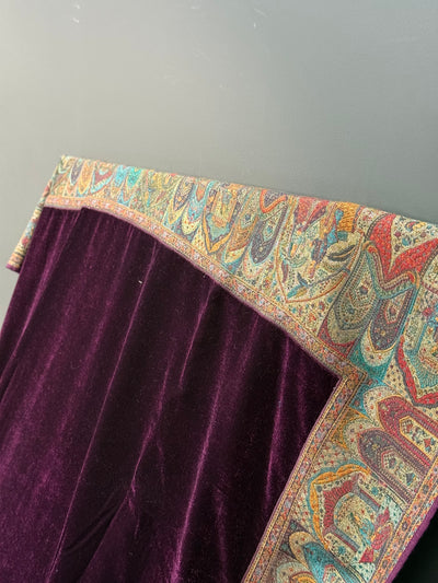 Kani velvet shawl