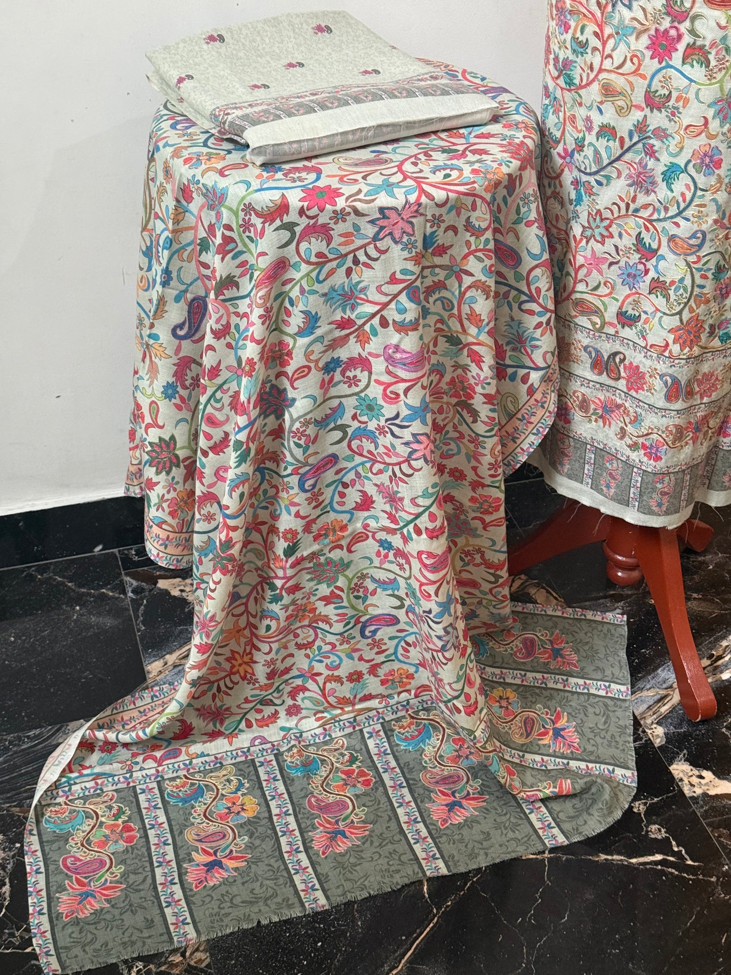 Kalamkari PASHMINA SUIT