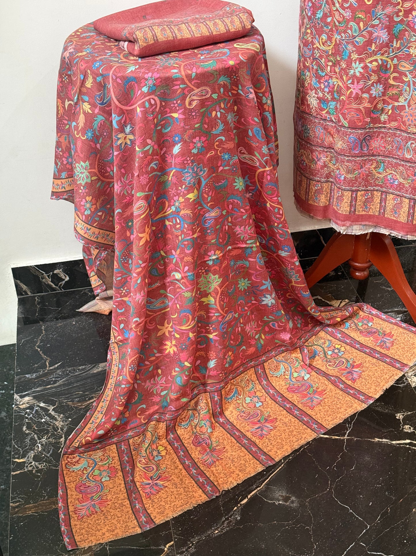 Kalamkari PASHMINA SUIT
