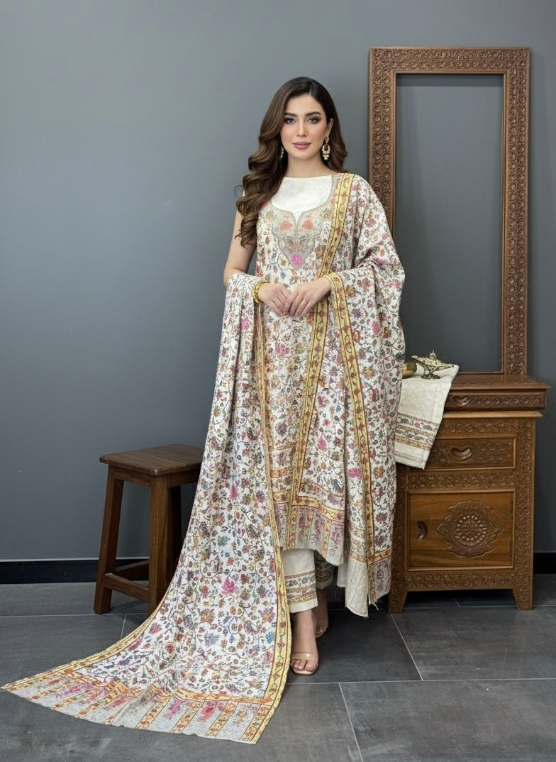 Kalamkari PASHMINA SUIT