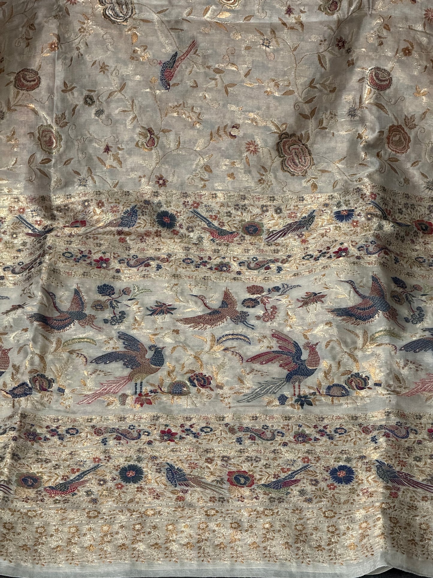 Pure kani silk saree