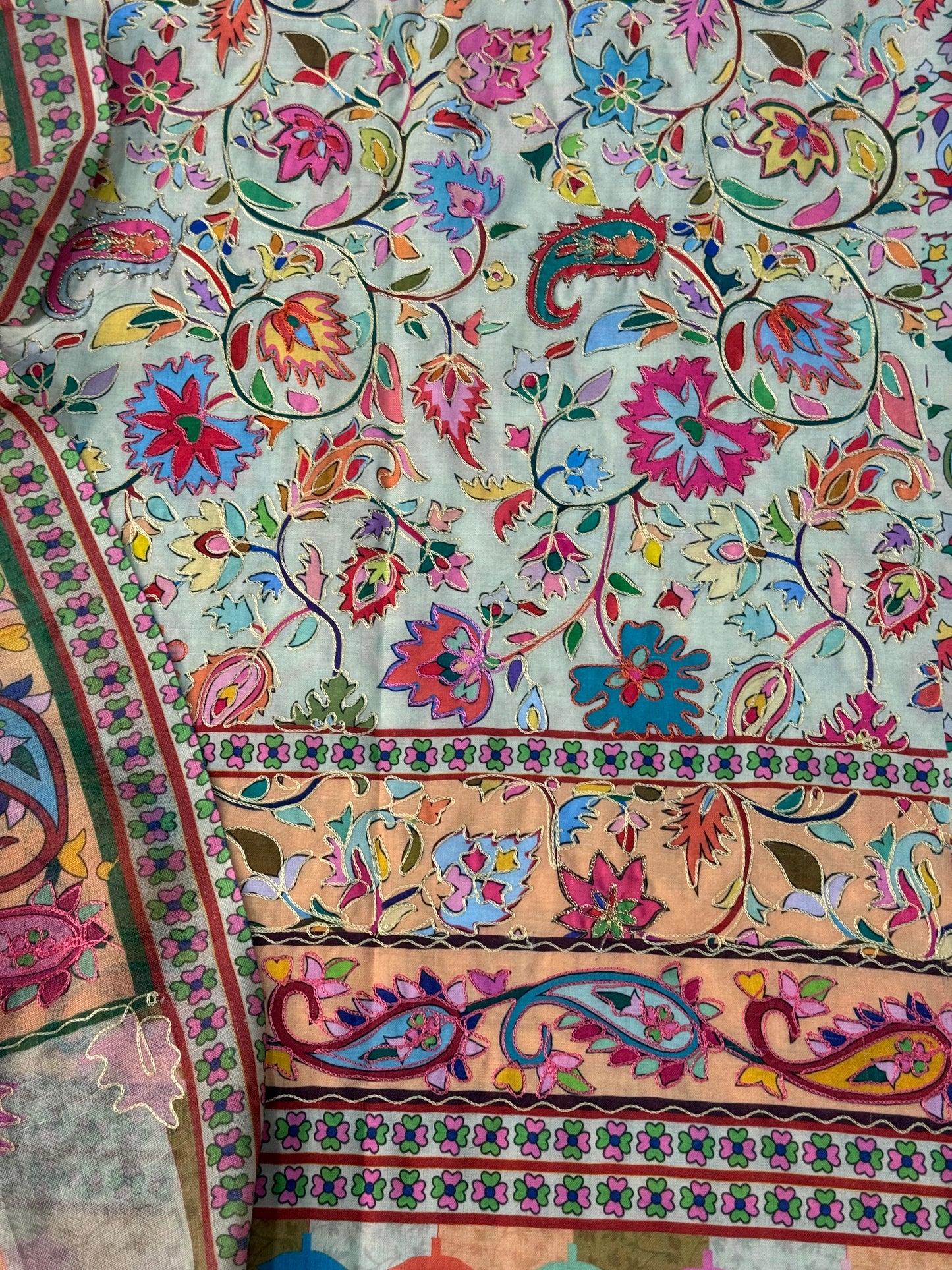 Kalamkari cotton lawn suits