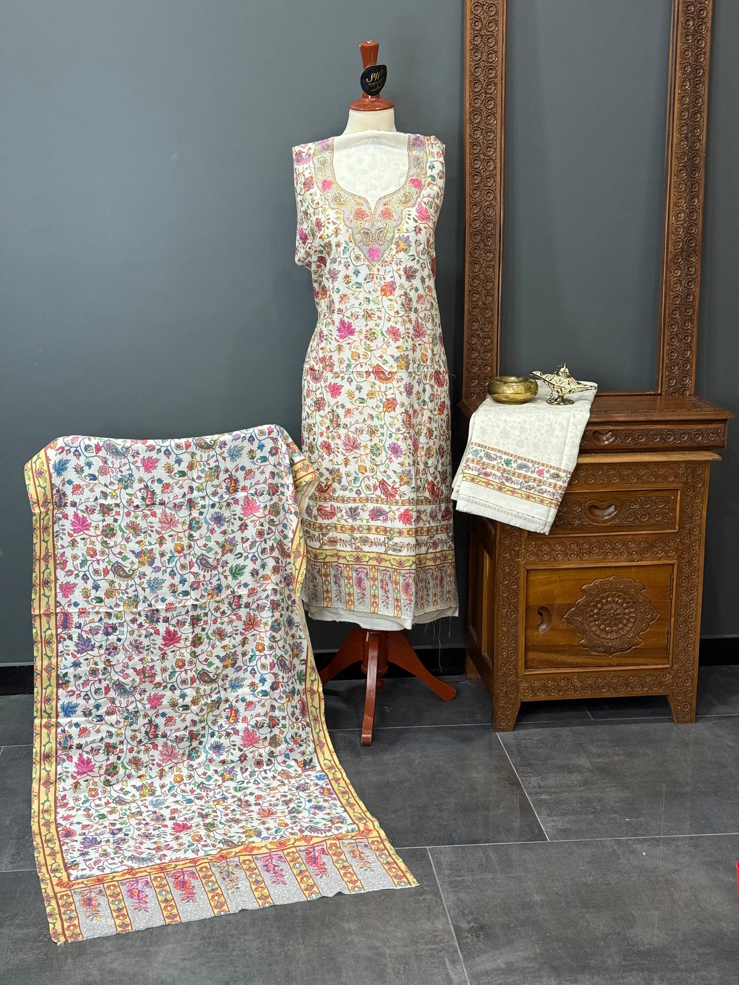 Kalamkari PASHMINA SUIT