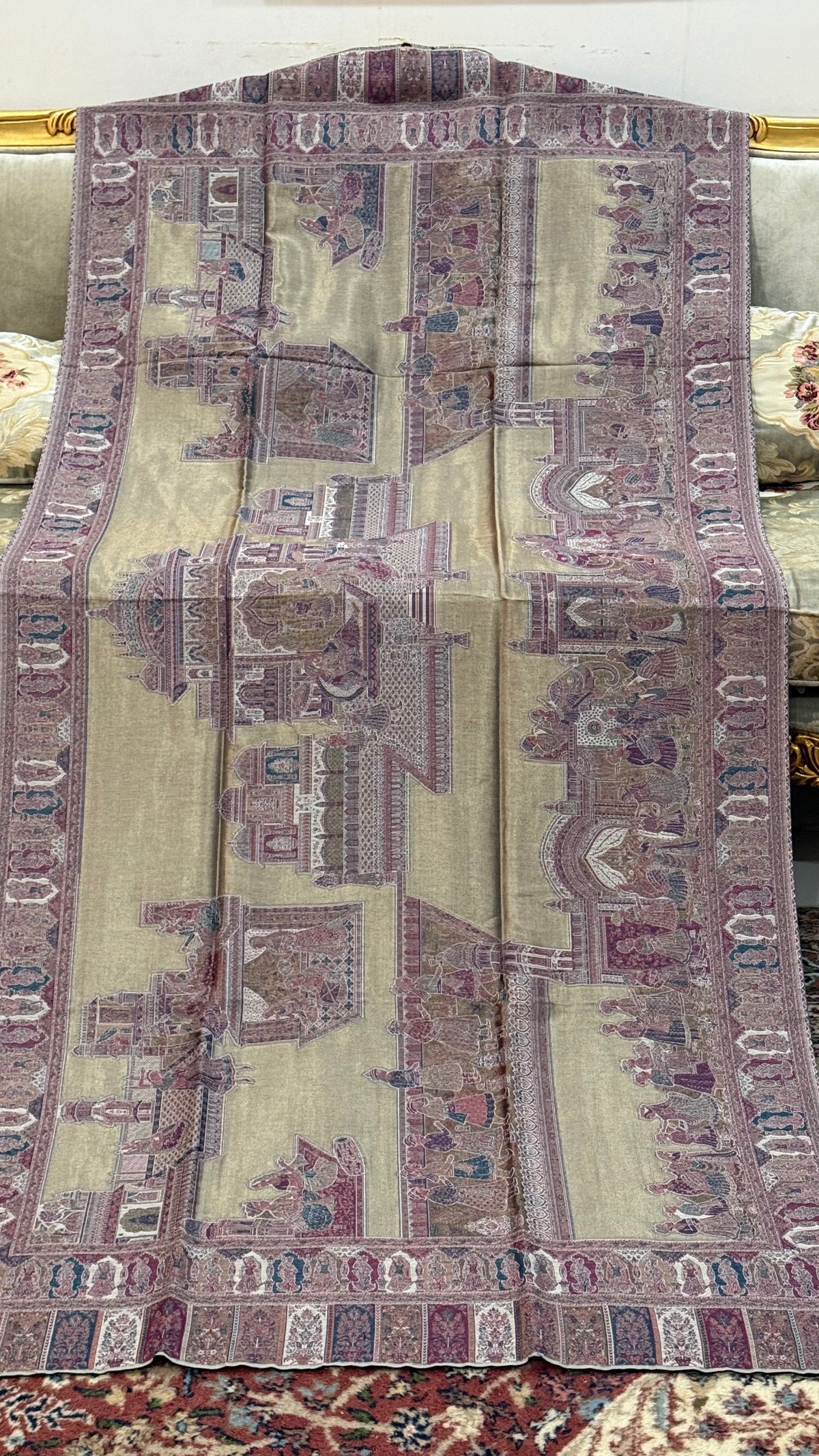 KANI PASHMINA reversible shawl