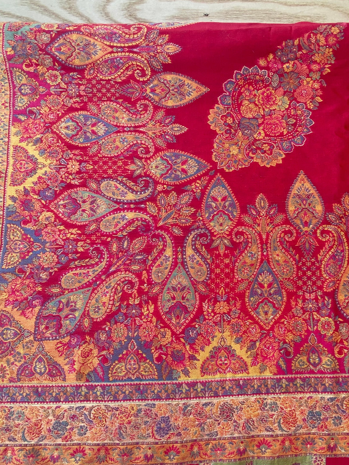 Pure kani silk saree