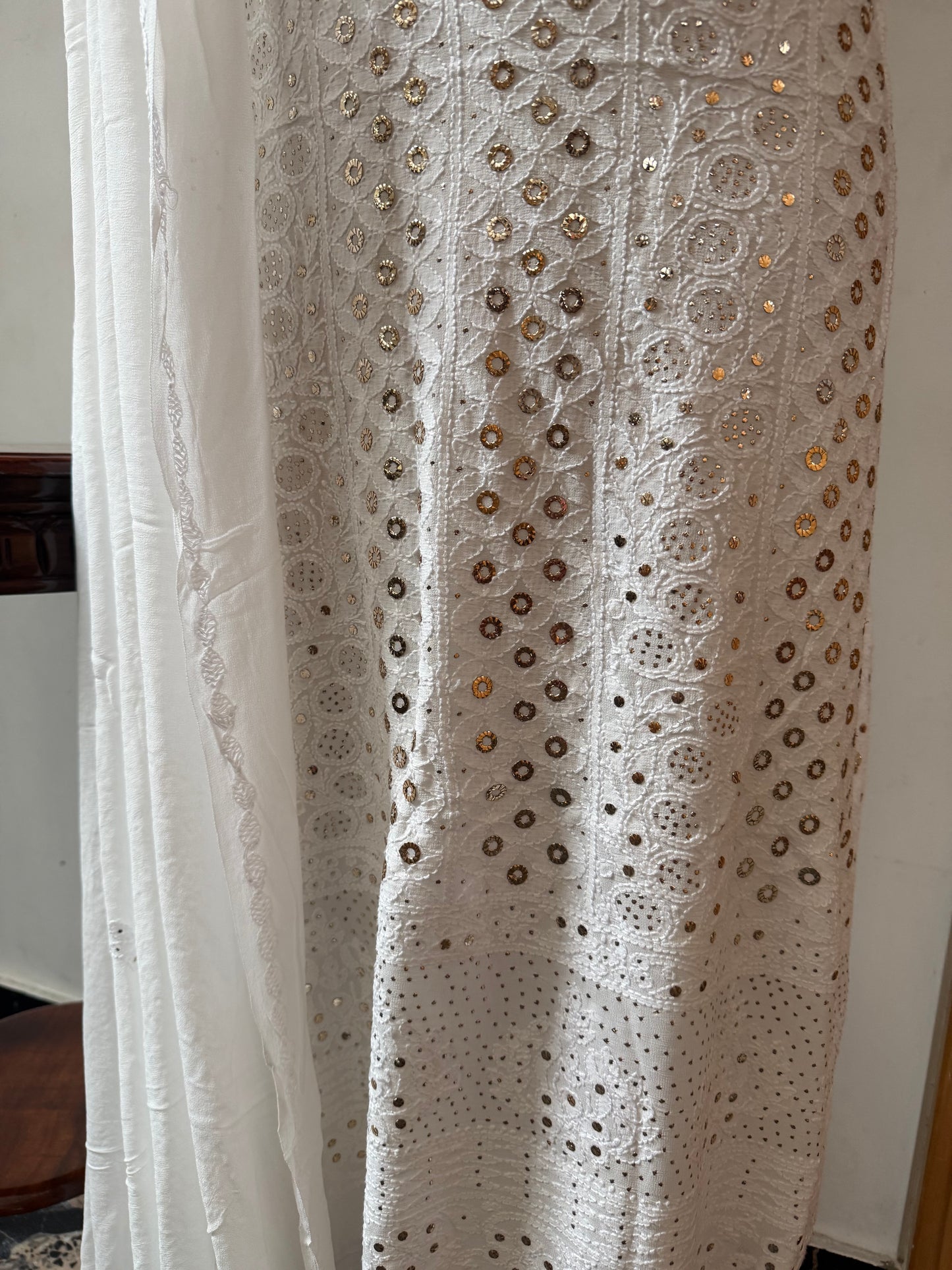 GEORGETTE kurta duppata mukesh