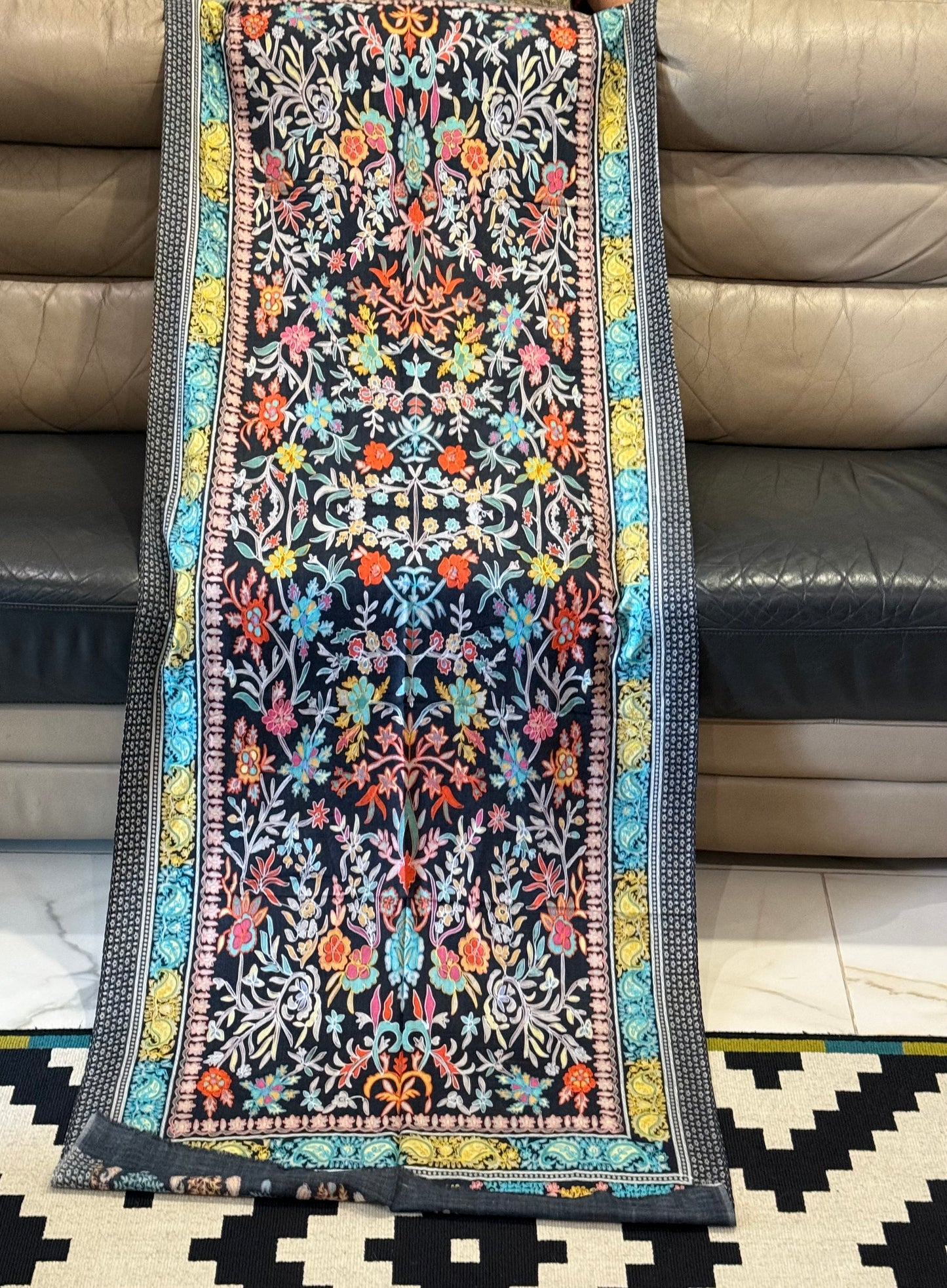 Kalamkari  pashmina stole