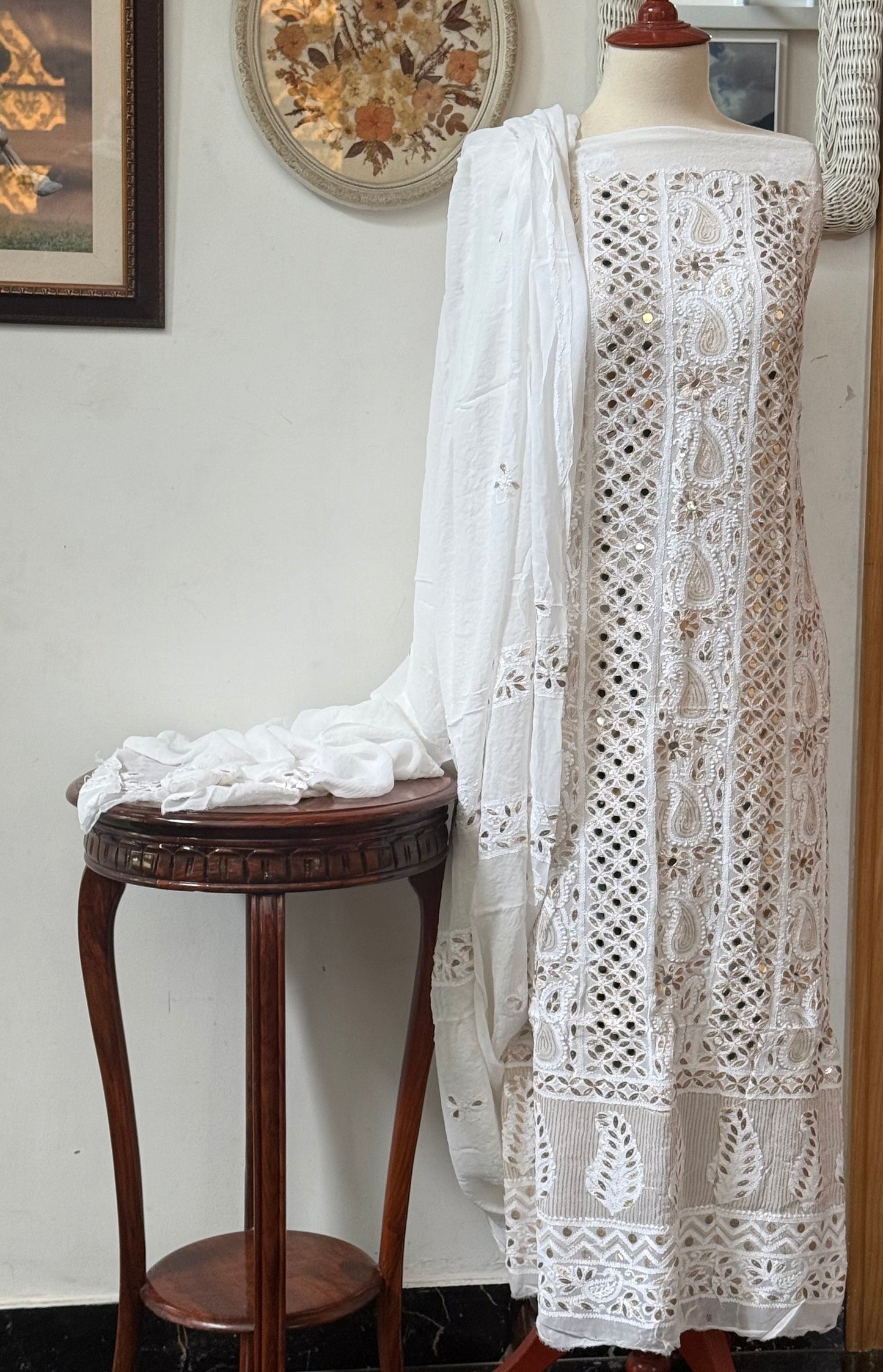 GEORGETTE kurta duppata
