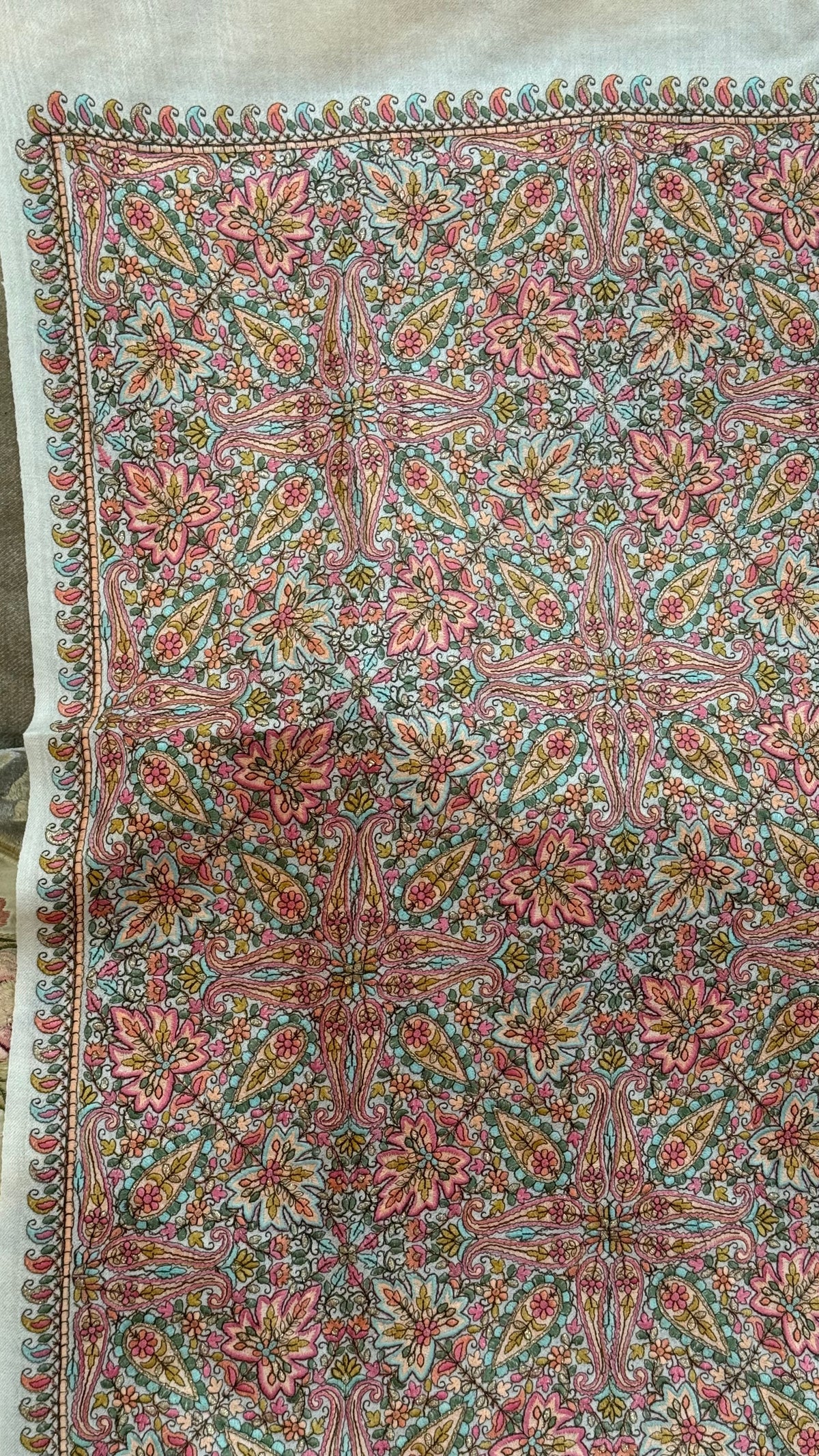 Fine pashmina sui jama jail