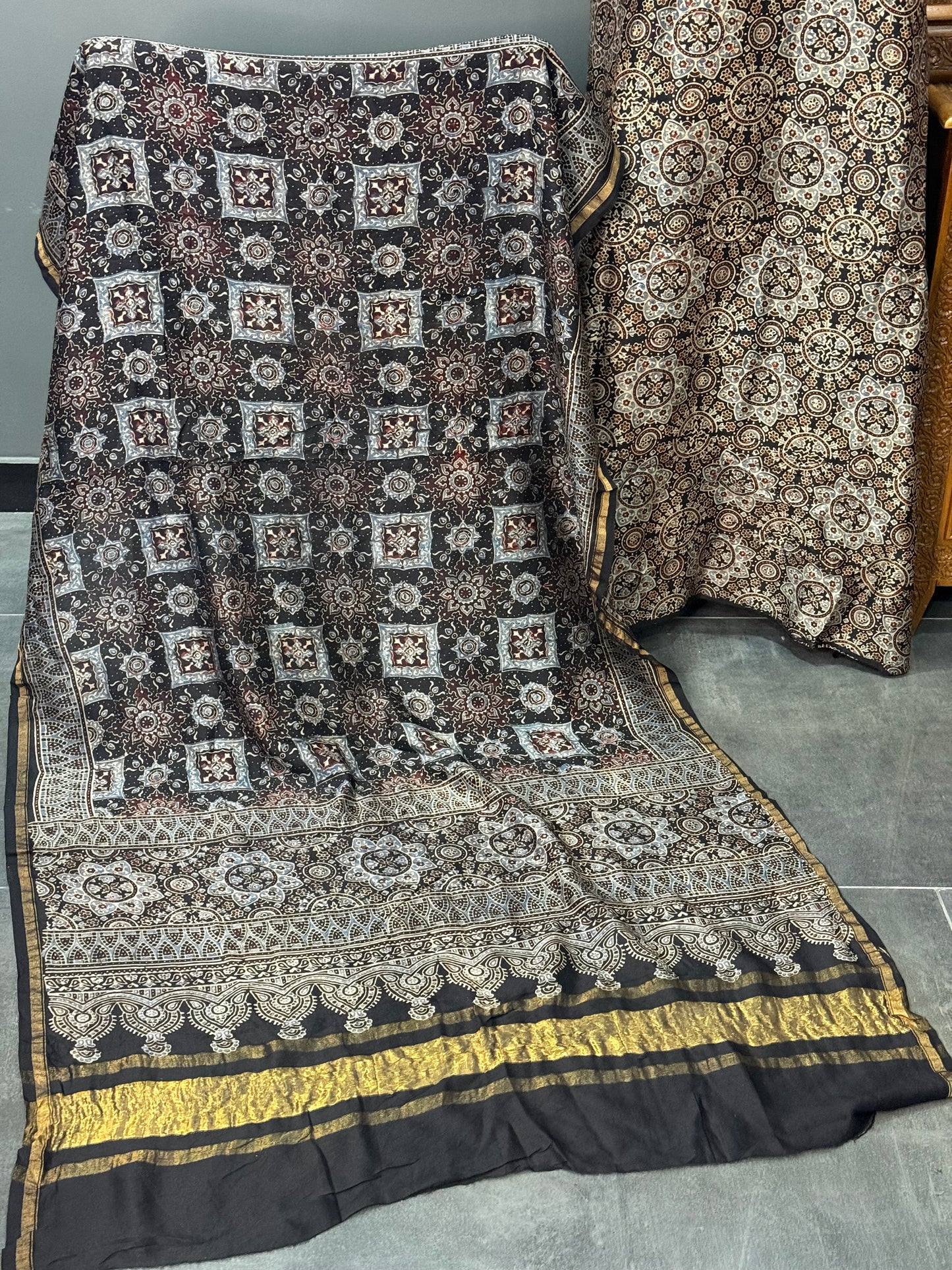 Ajrak suits