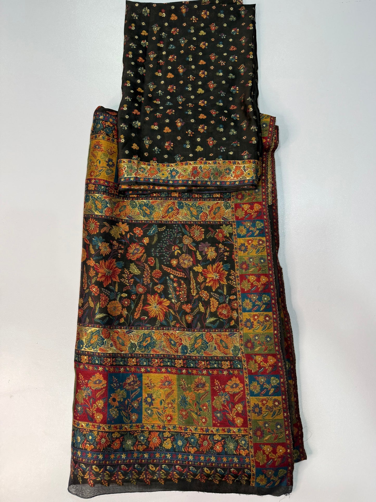 Pure kani silk saree