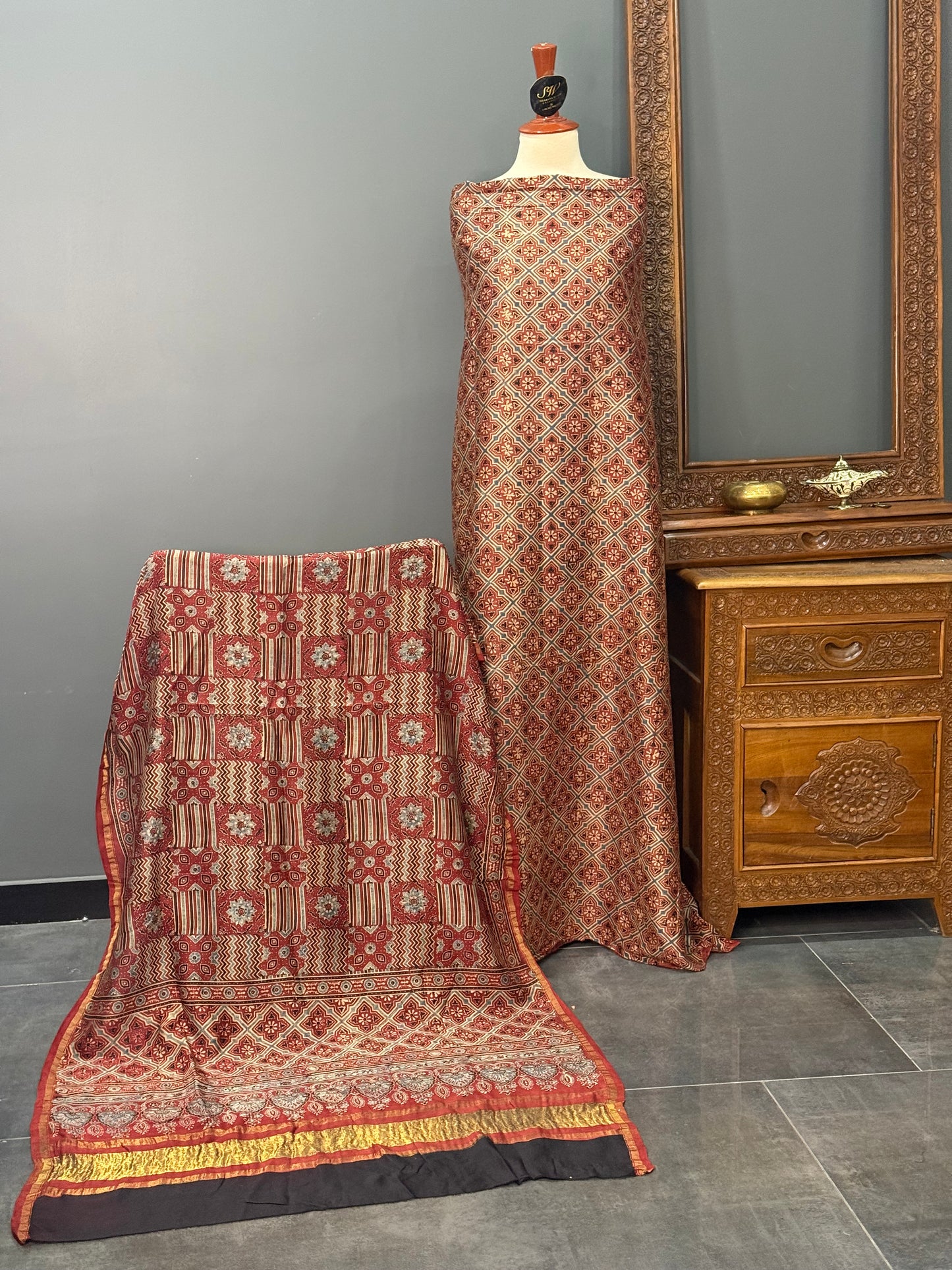 Ajrak suits