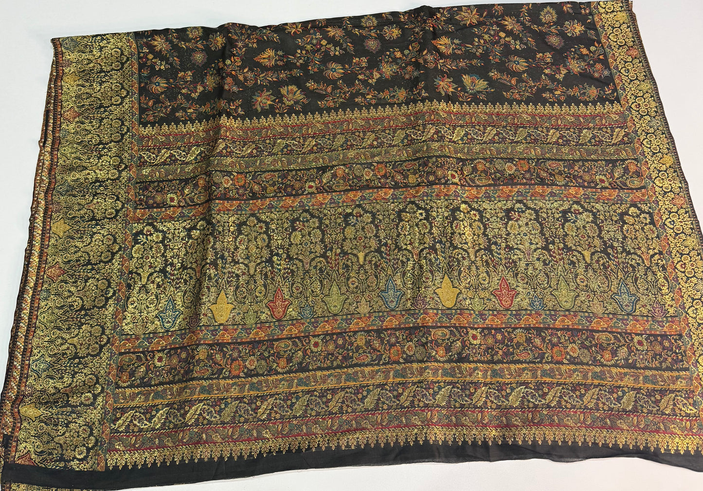 Pure kani silk saree
