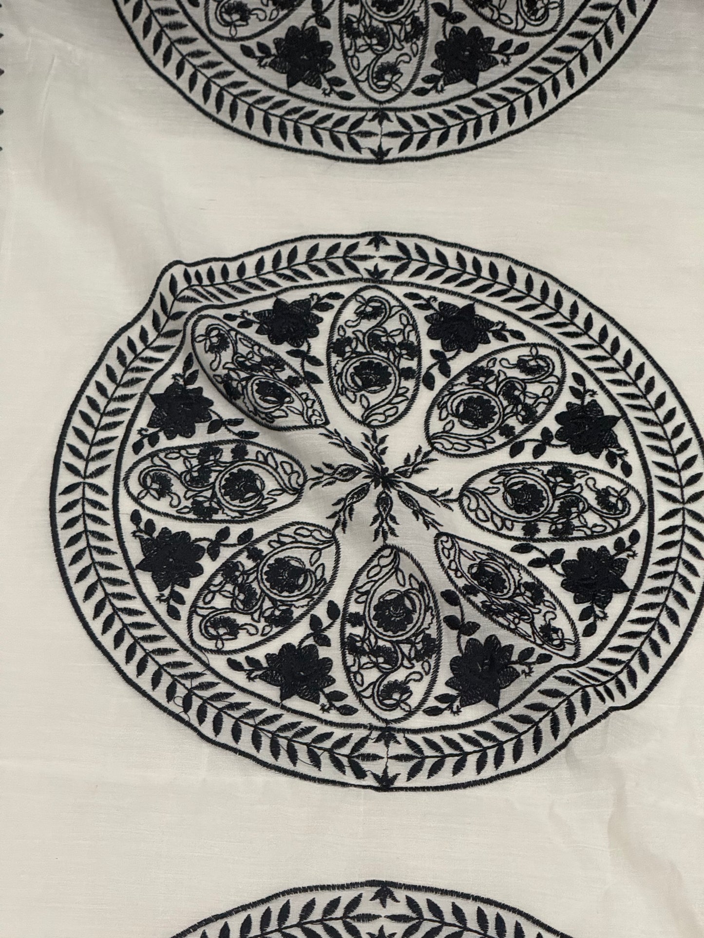 Pure chanderi silk lawn duppata