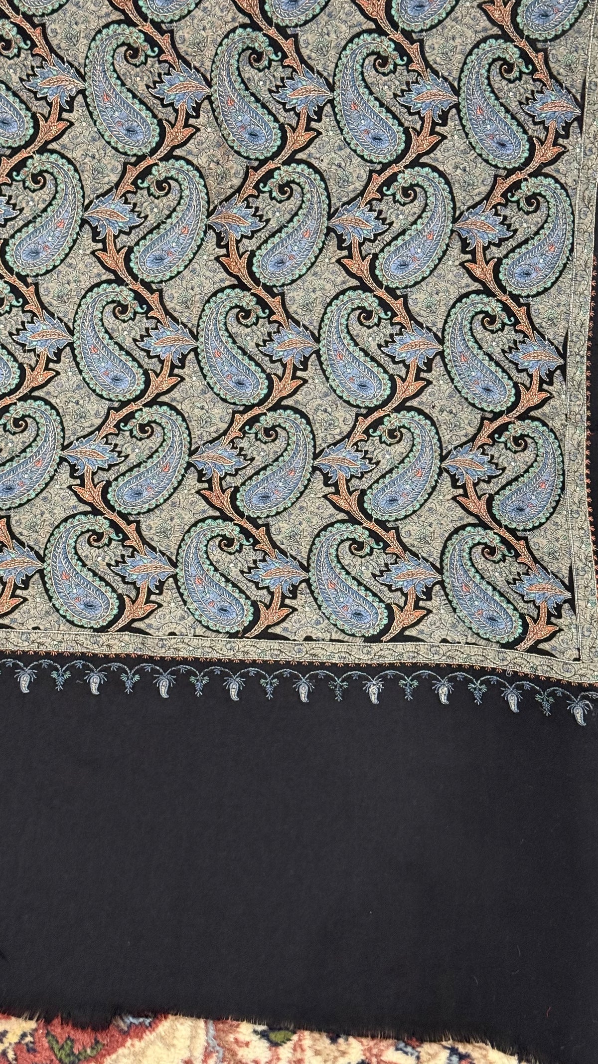 Fine pashmina sui jama jail