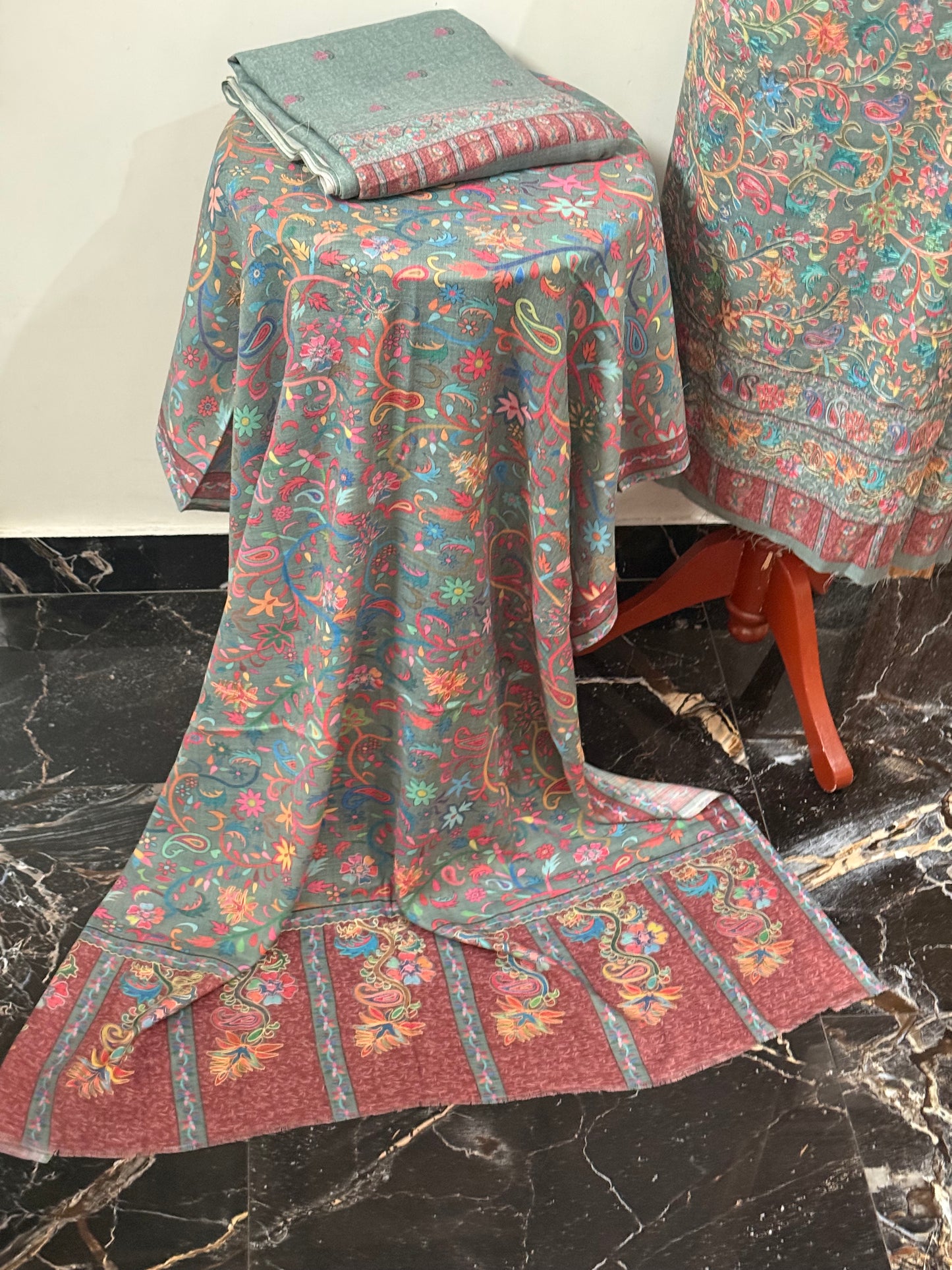 Kalamkari PASHMINA SUIT