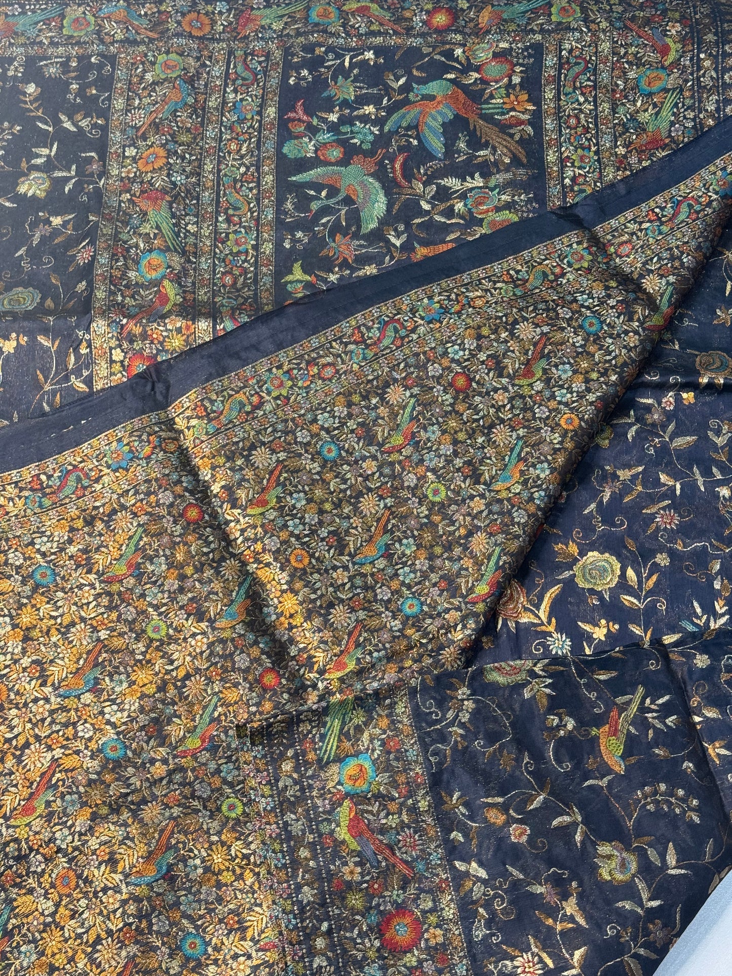 Pure kani silk saree