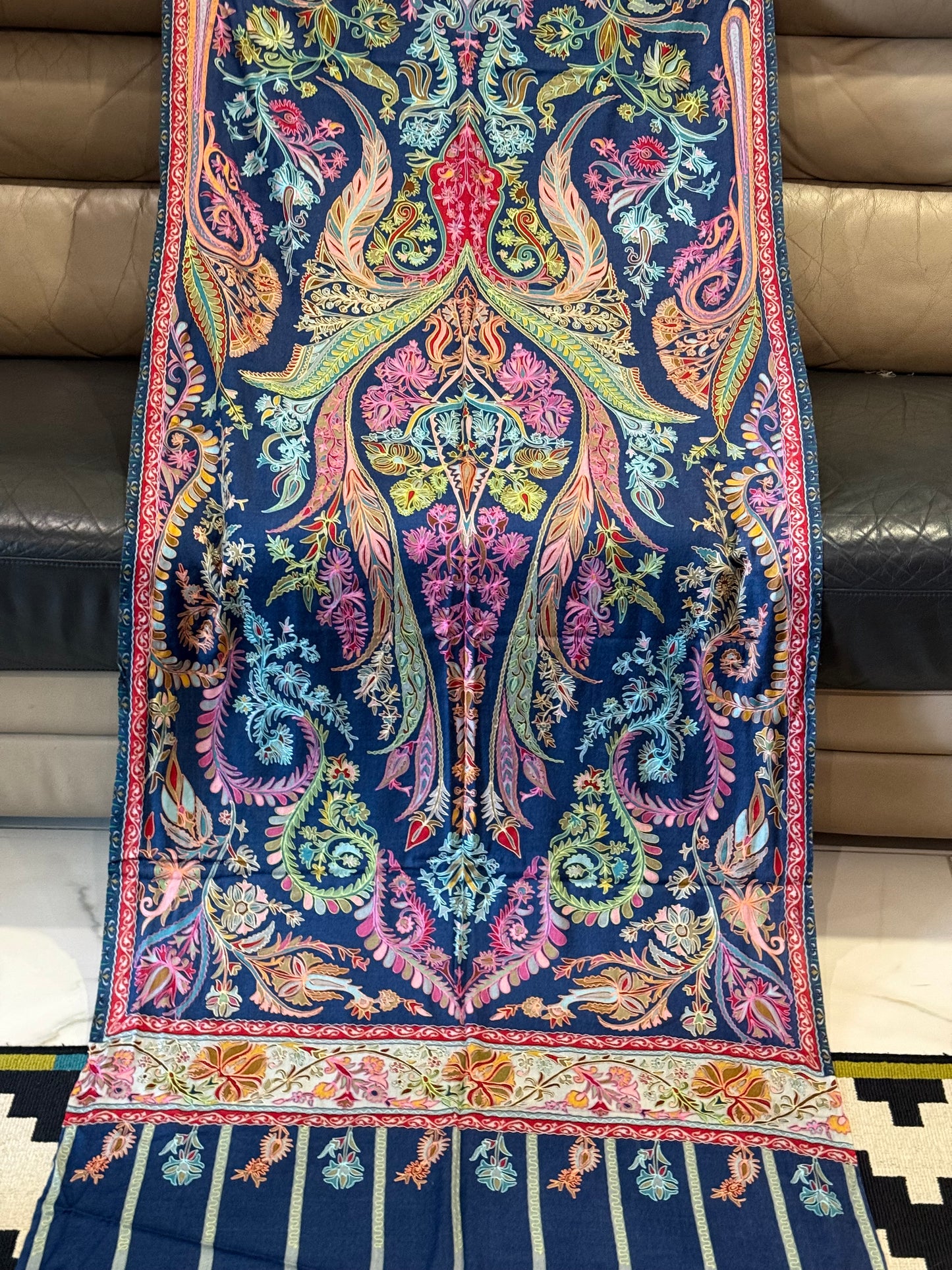 Kalamkari  pashmina stole