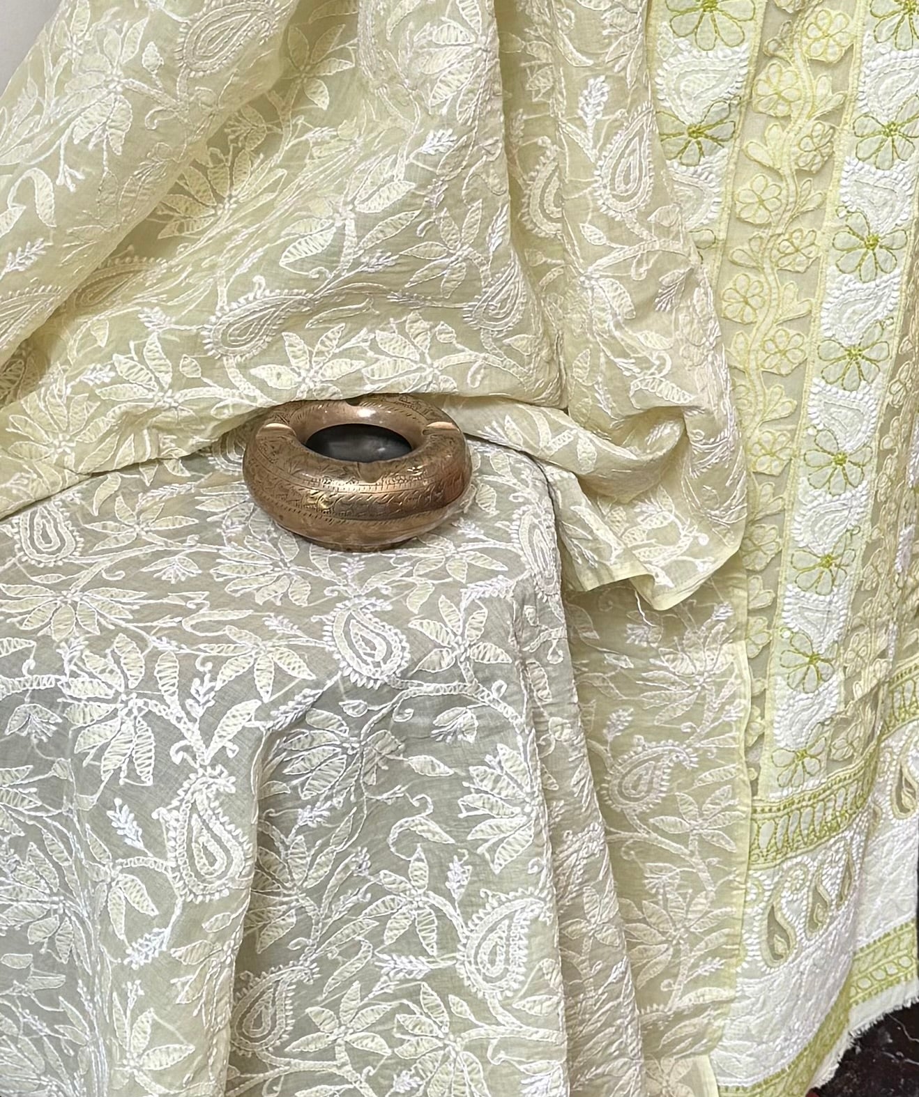 Soft cotton lawn kurta with cotton lawn duppata