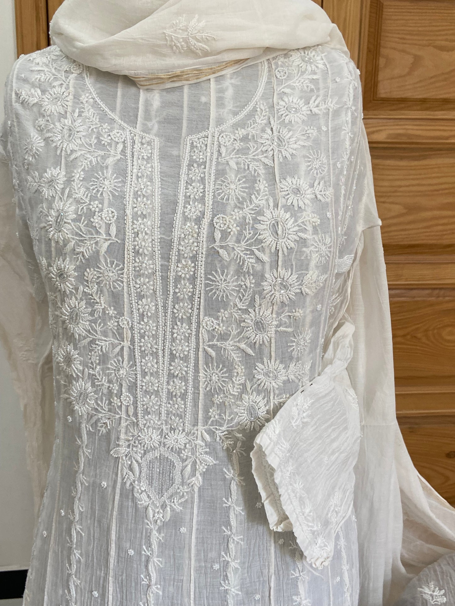 Mul  chanderi  Anarkali