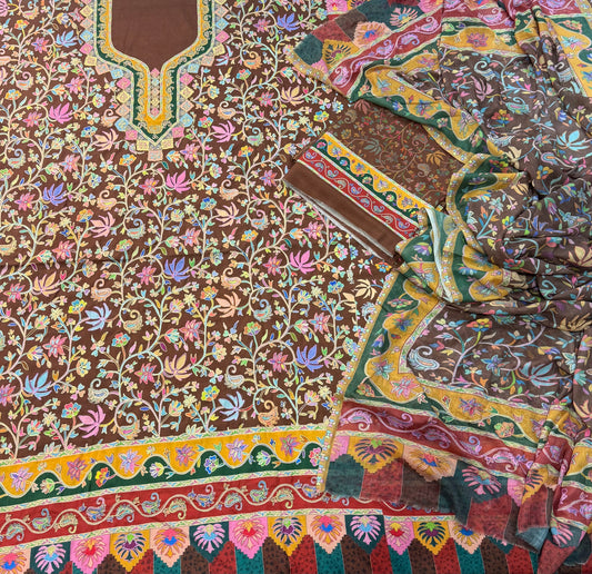 Kalamkari cotton lawn suits