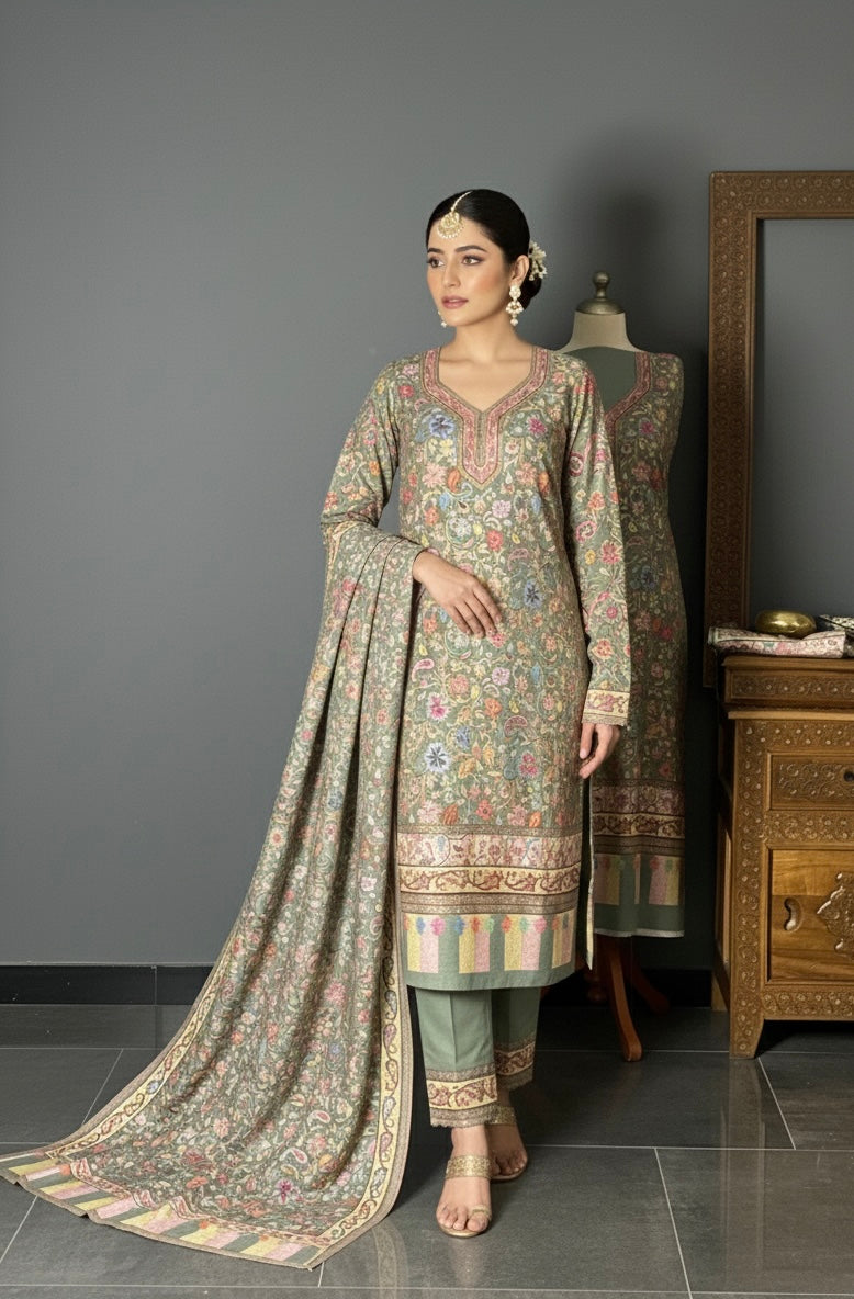 Kalamkari PASHMINA SUIT