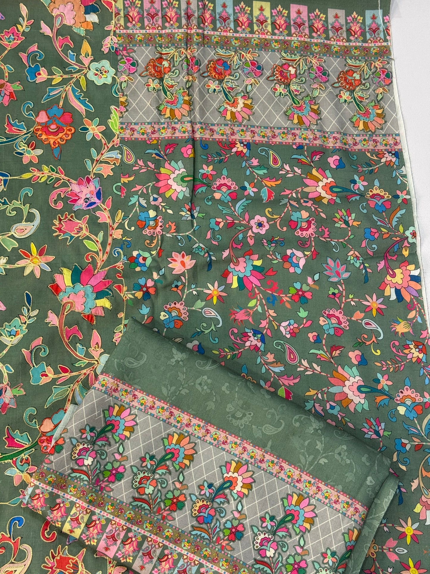 Kalamkari cotton lawn suits