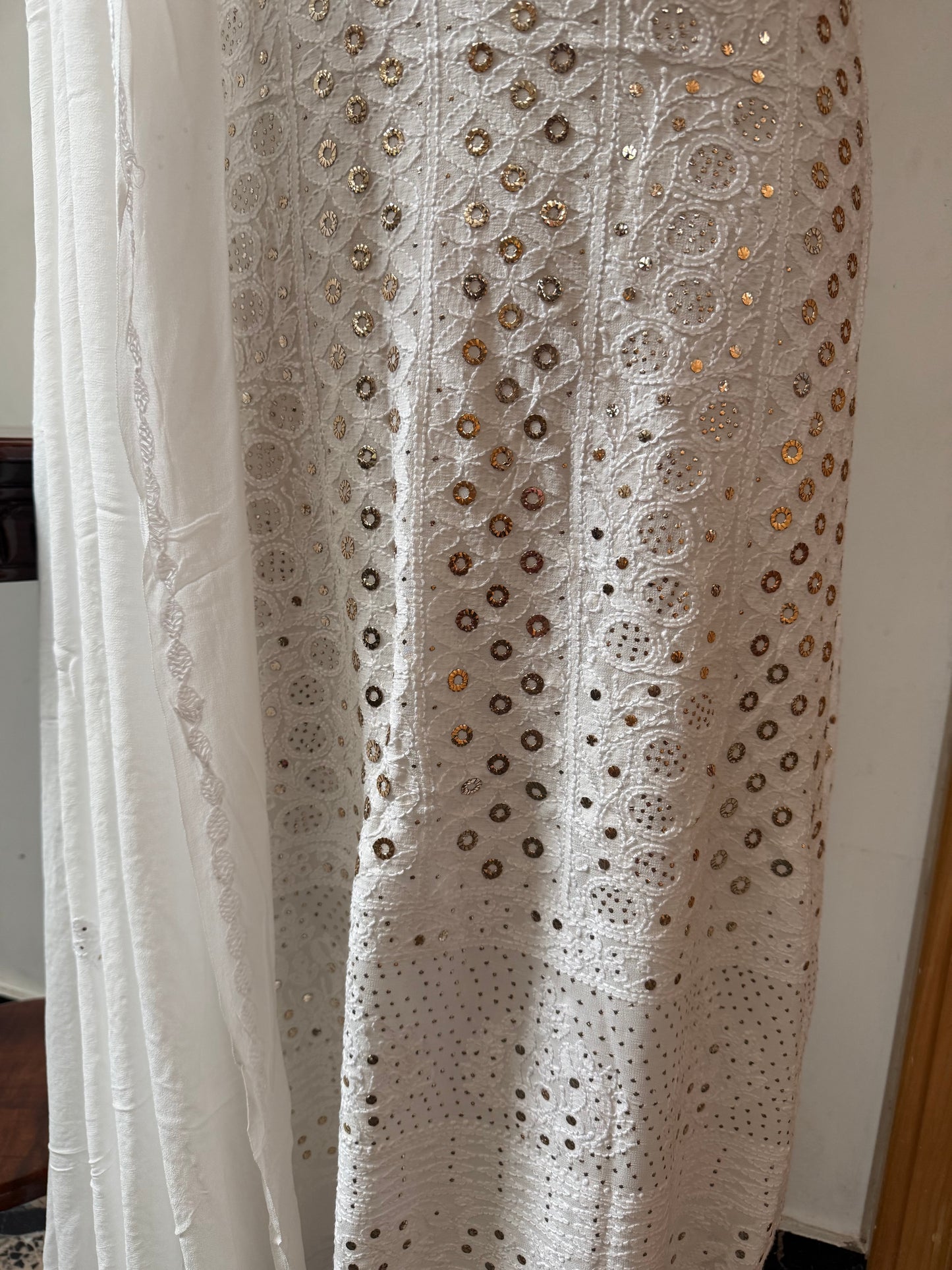 GEORGETTE kurta duppata mukesh