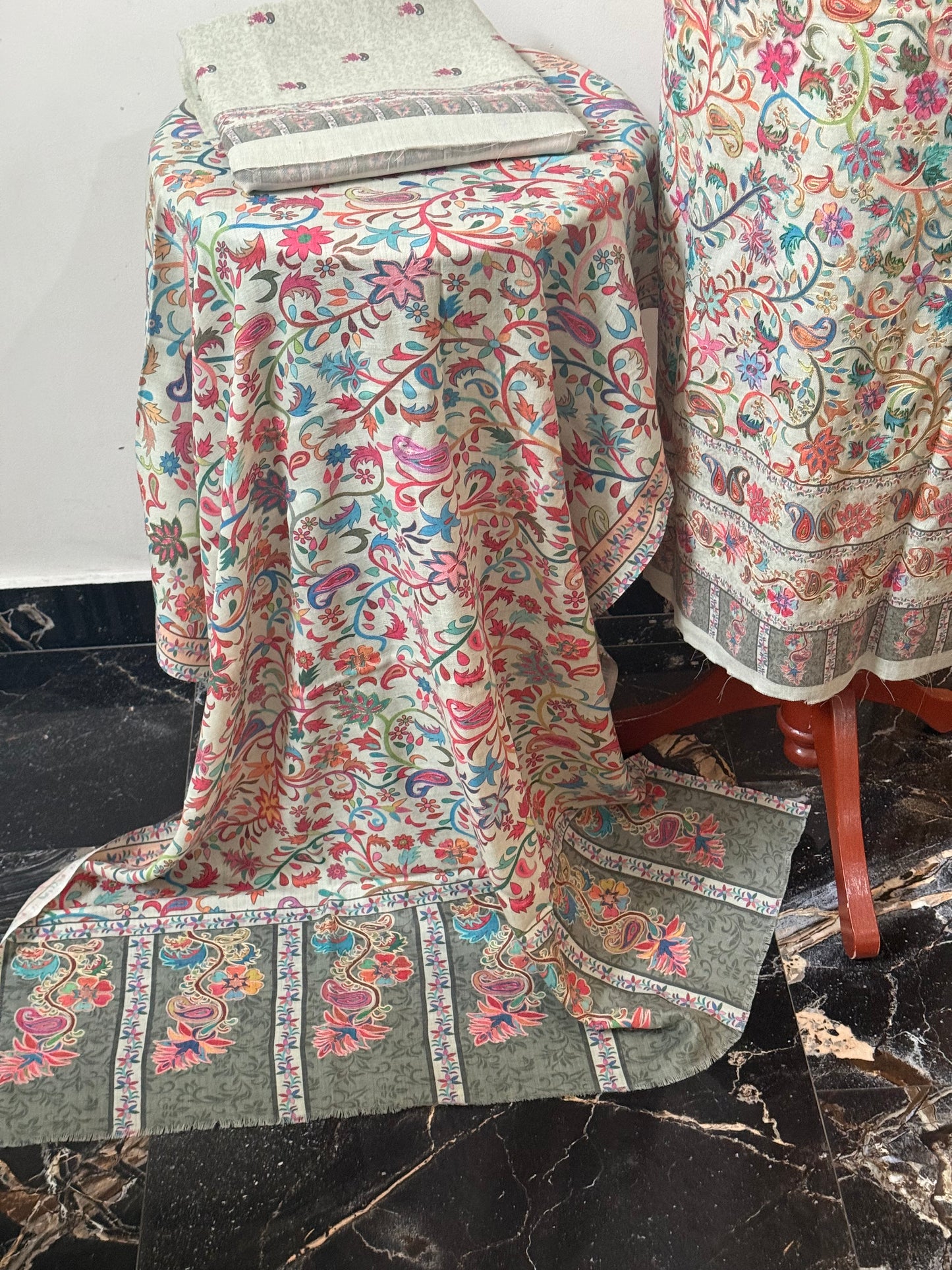 Kalamkari PASHMINA SUIT