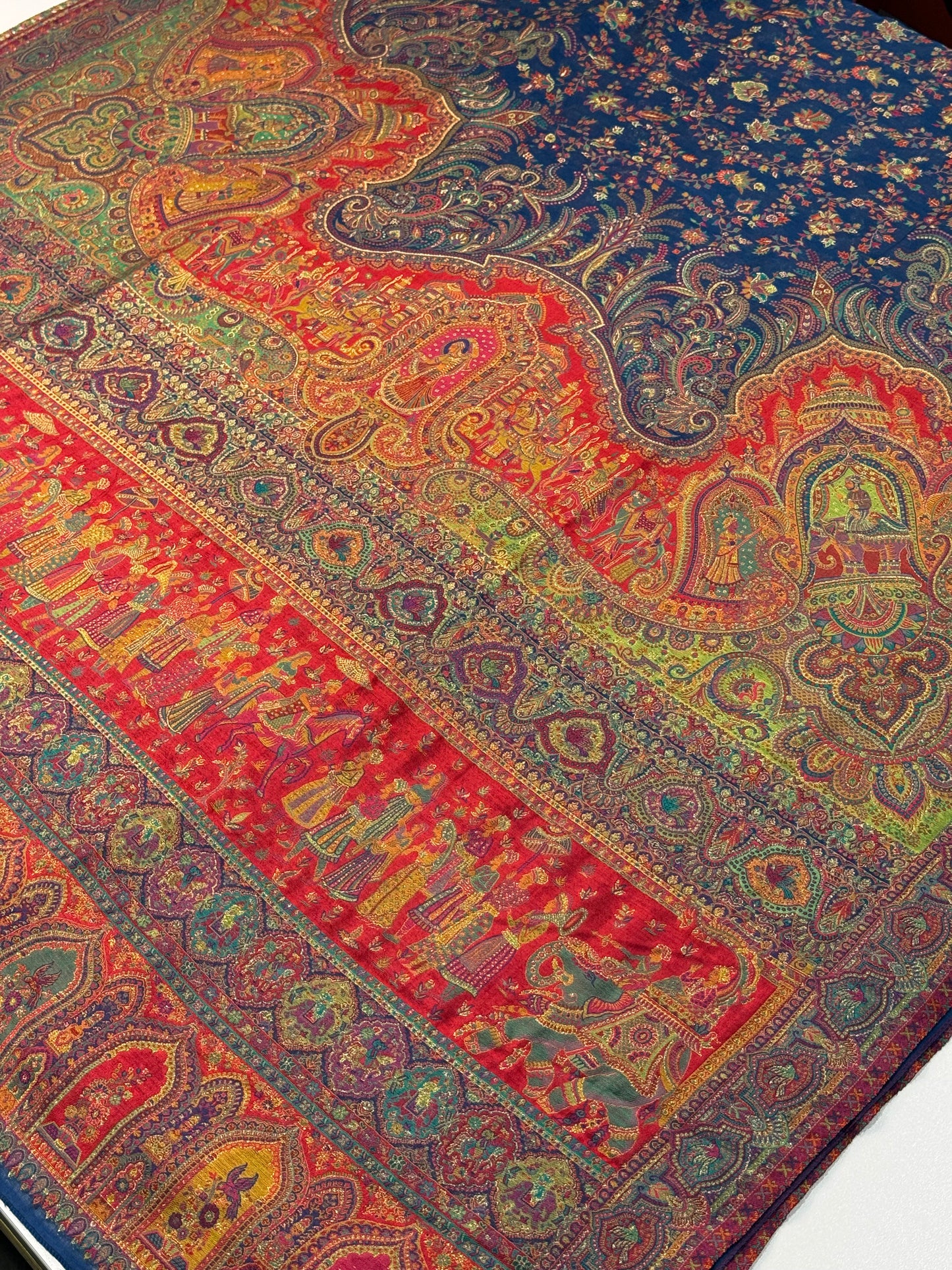 Pure kani silk saree