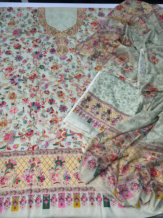 Kalamkari cotton lawn suits