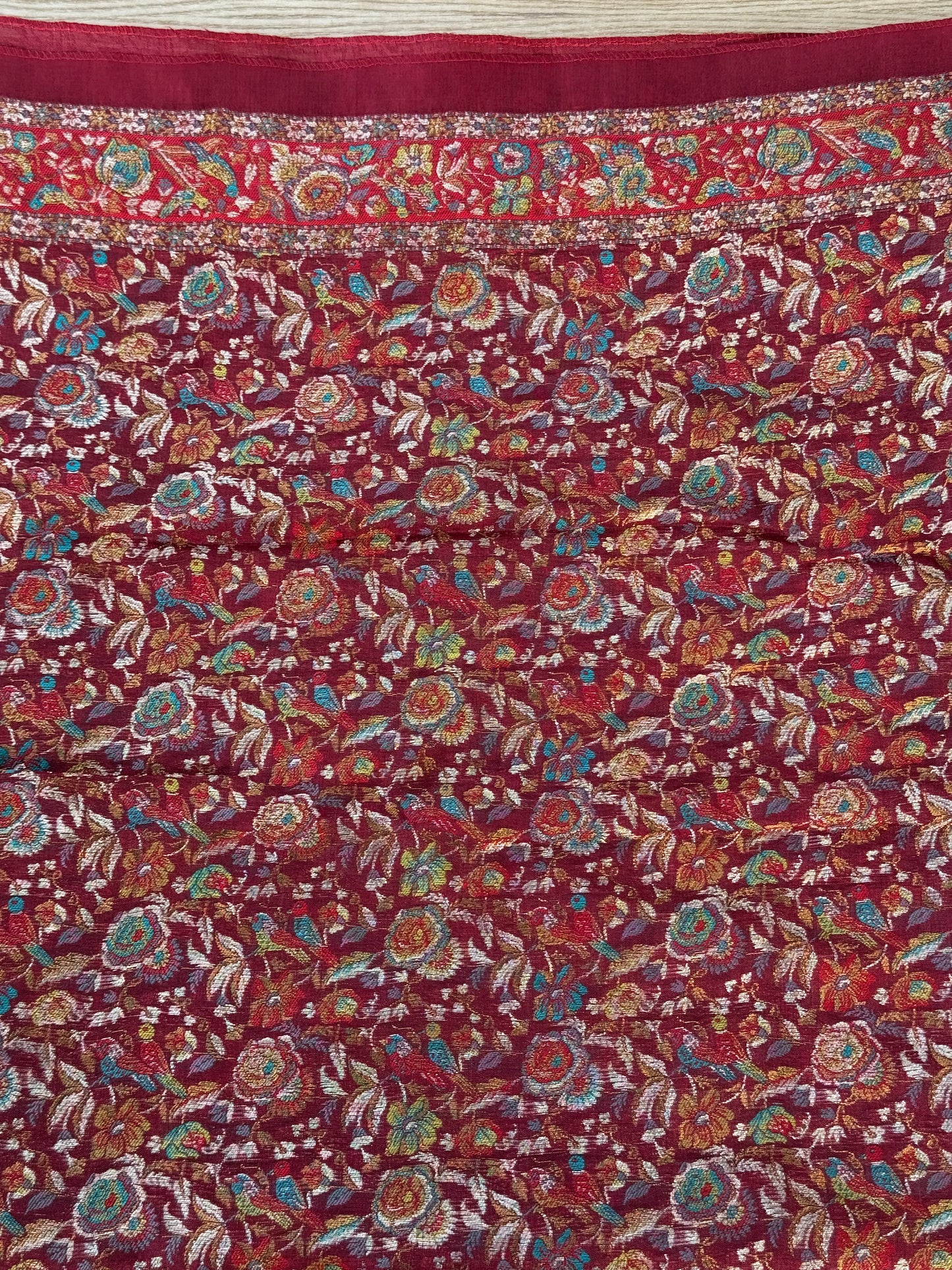 Pure kani silk saree