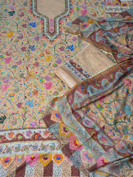 Kalamkari cotton lawn suits