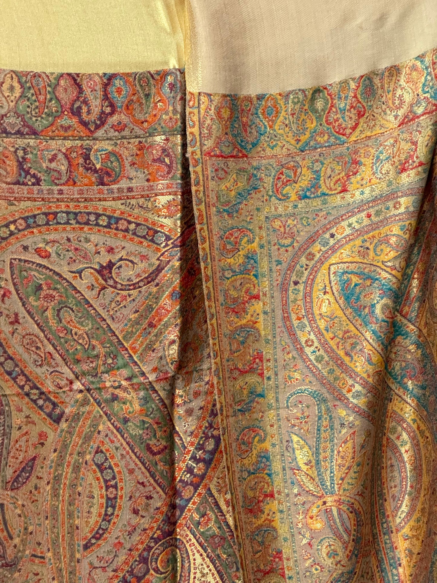 Reversible kani moonlight shawl
