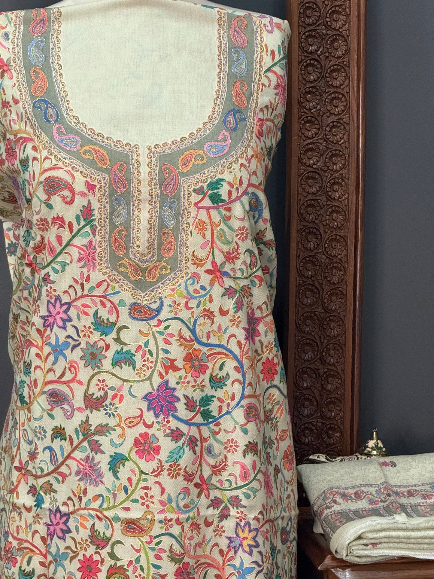 Kalamkari PASHMINA SUIT