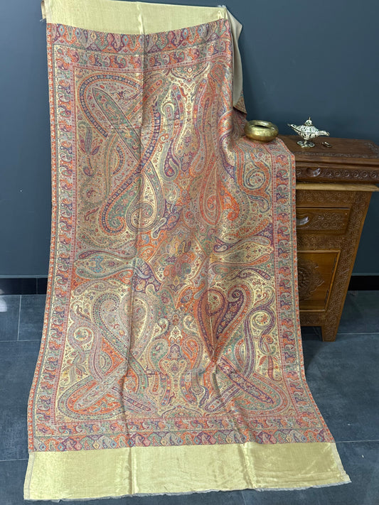 Reversible kani moonlight shawl