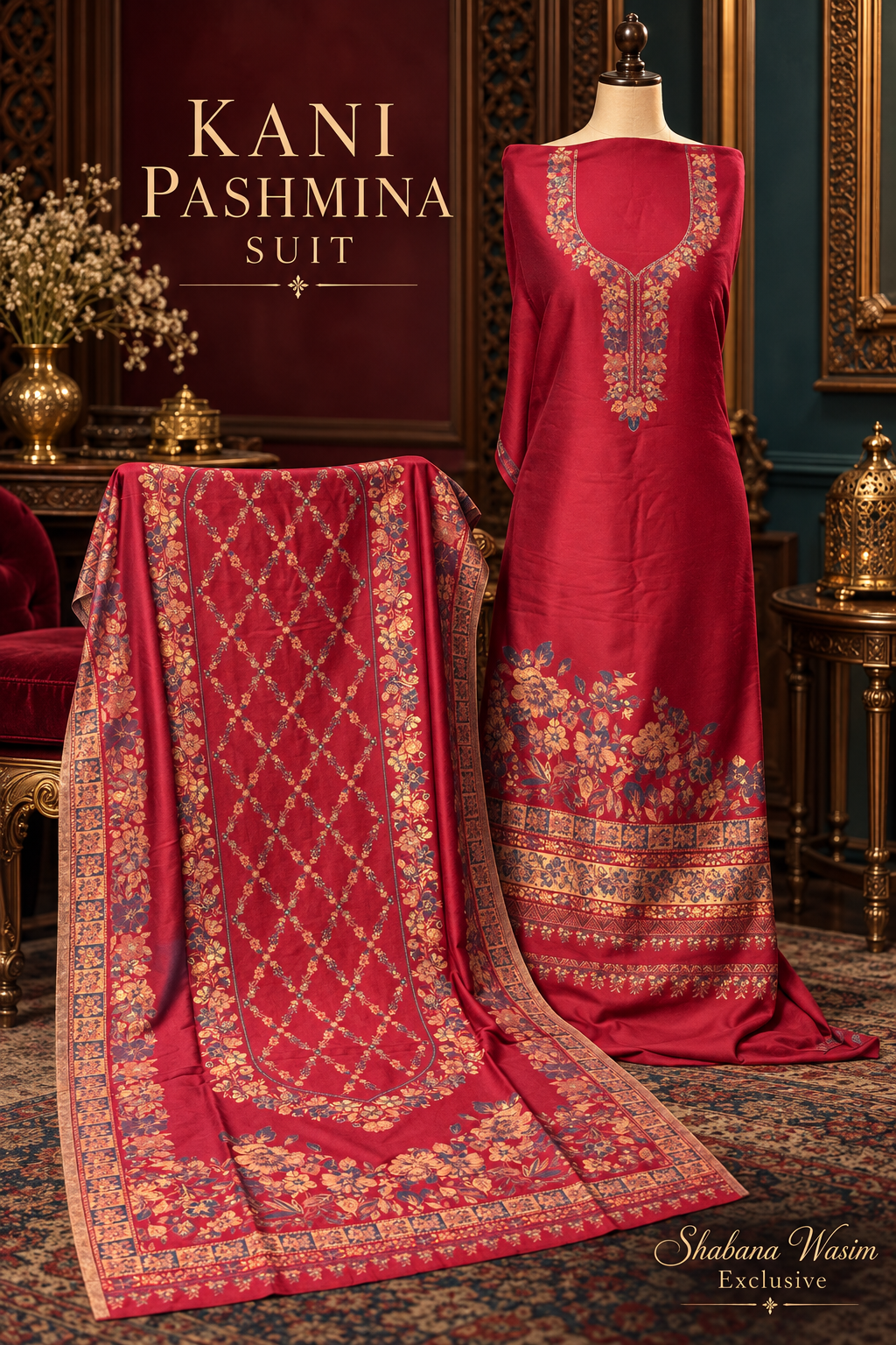 KANI PASHMINA SUIT