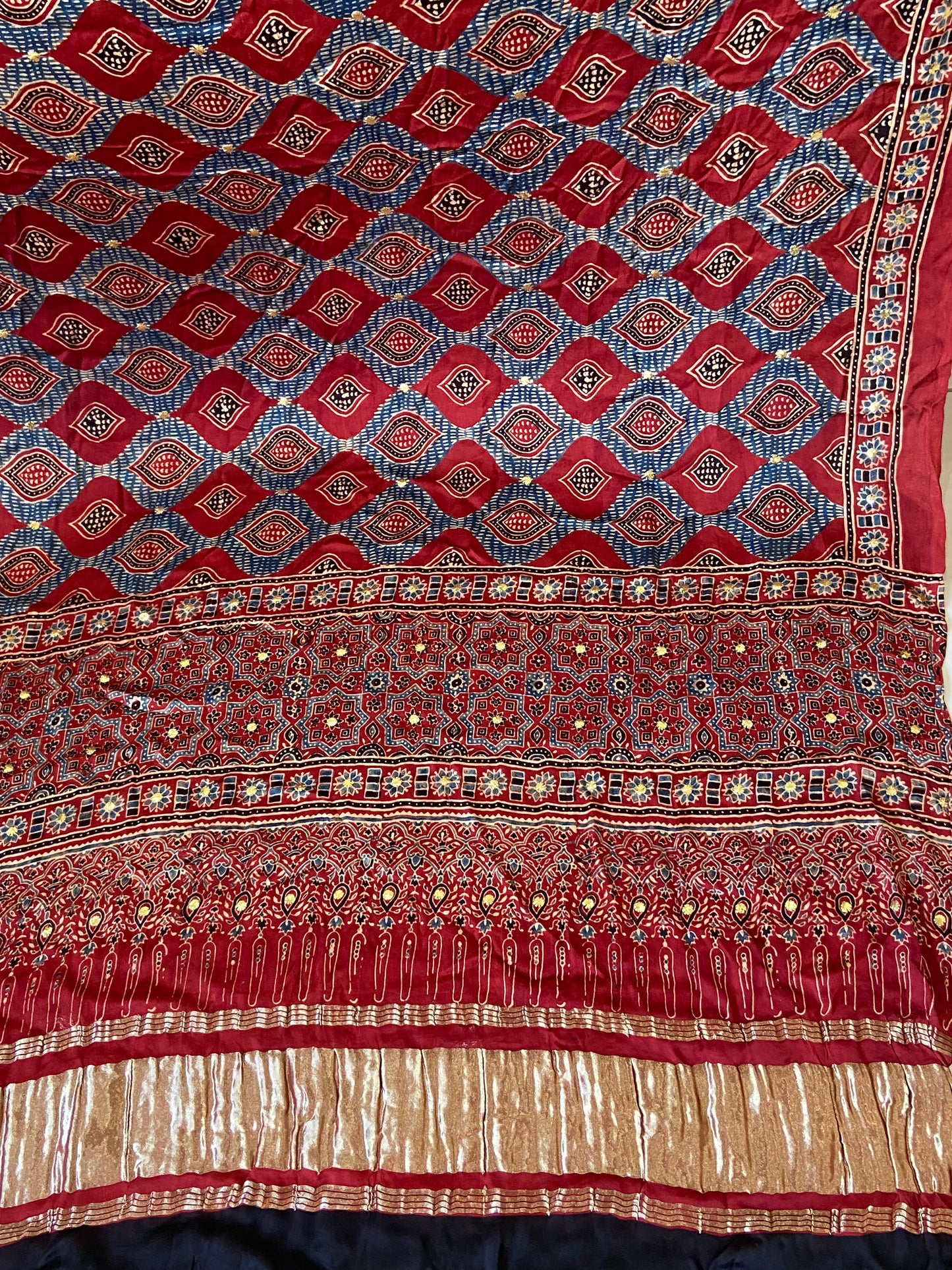 Ajrak mukesh duppata