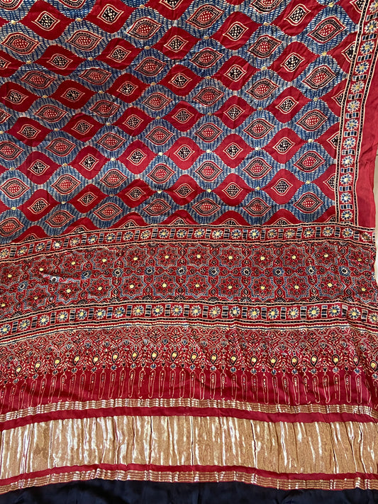 Ajrak mukesh duppata