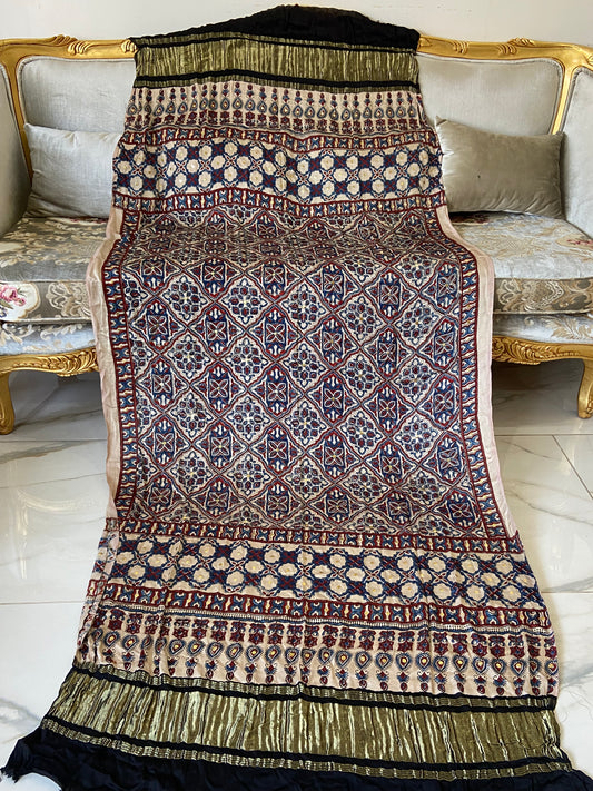 Ajrak mukesh duppata