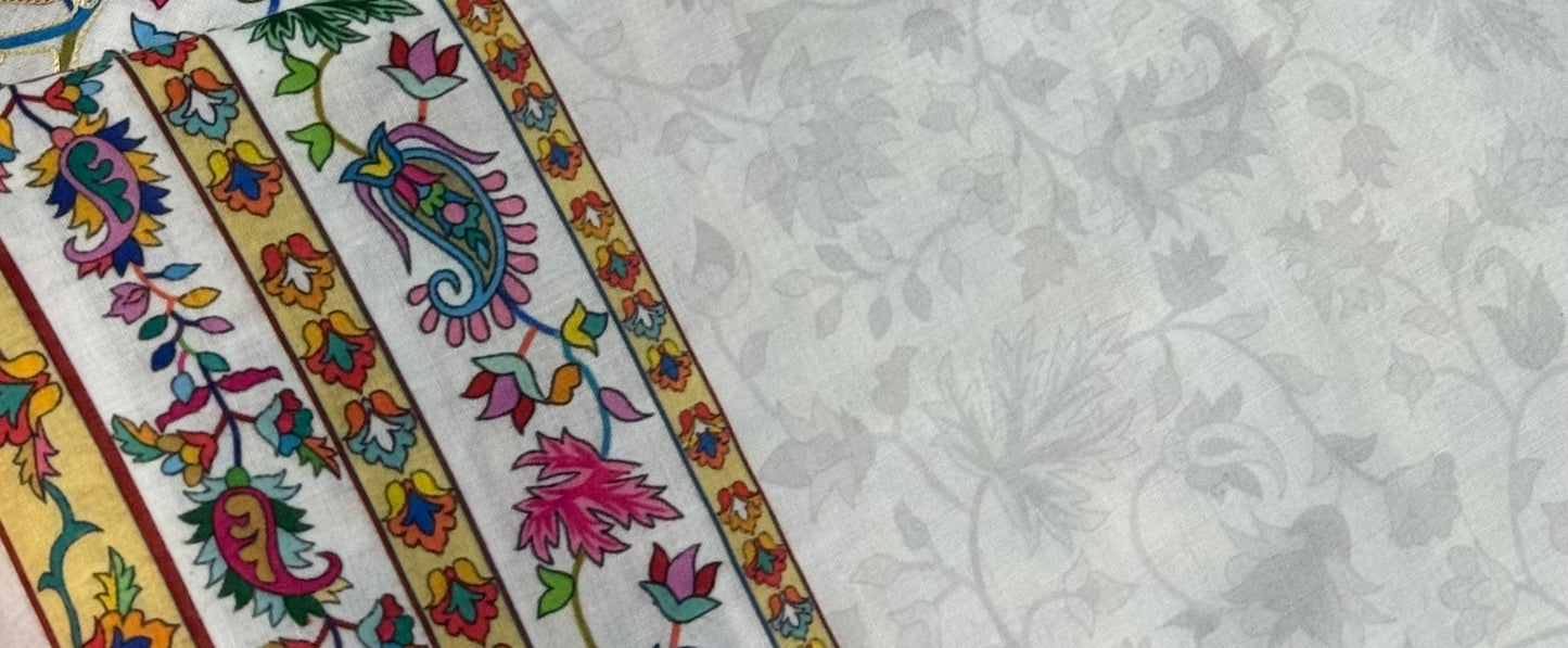 Kalamkari cotton lawn suits