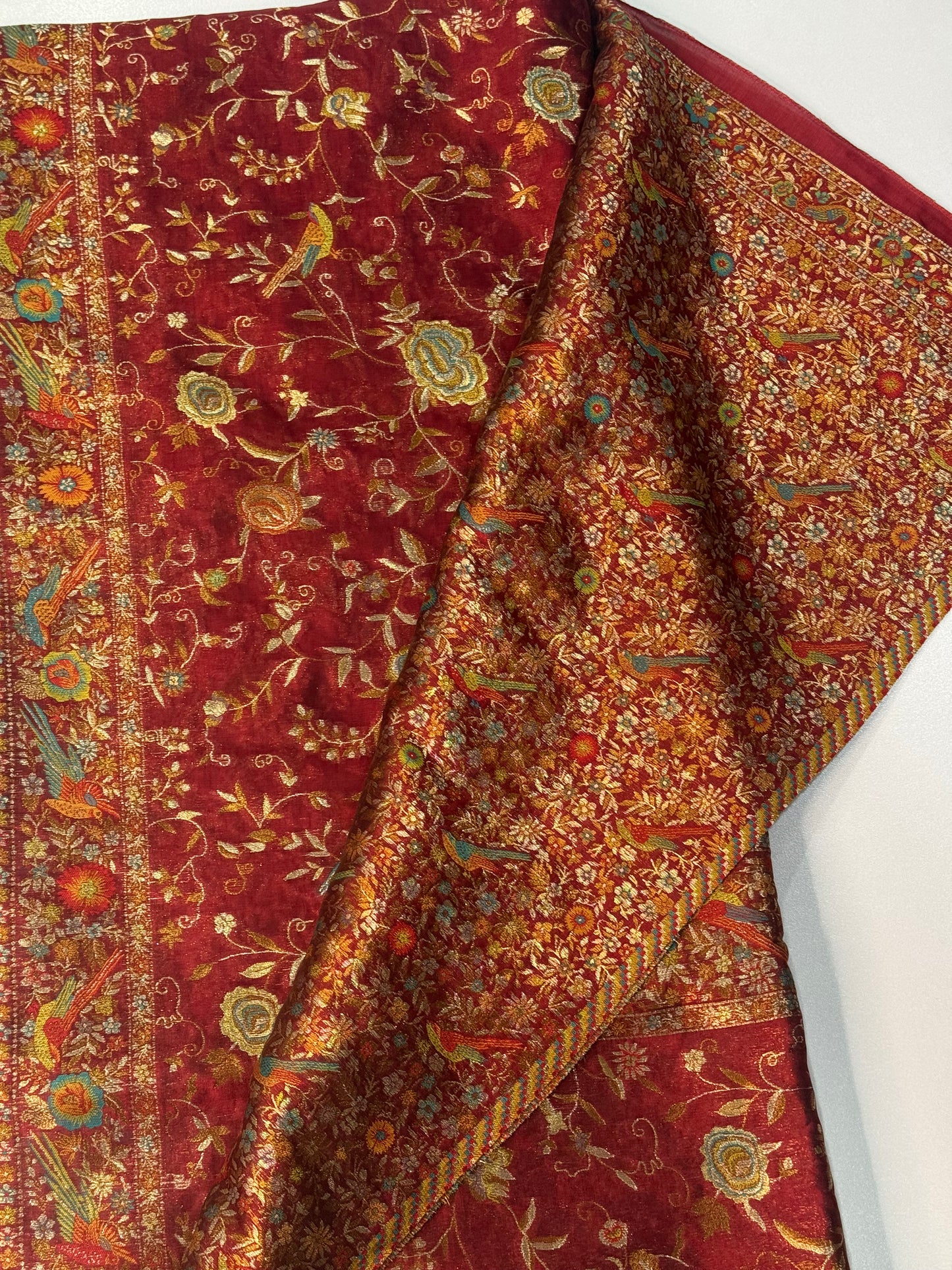 Pure kani silk saree