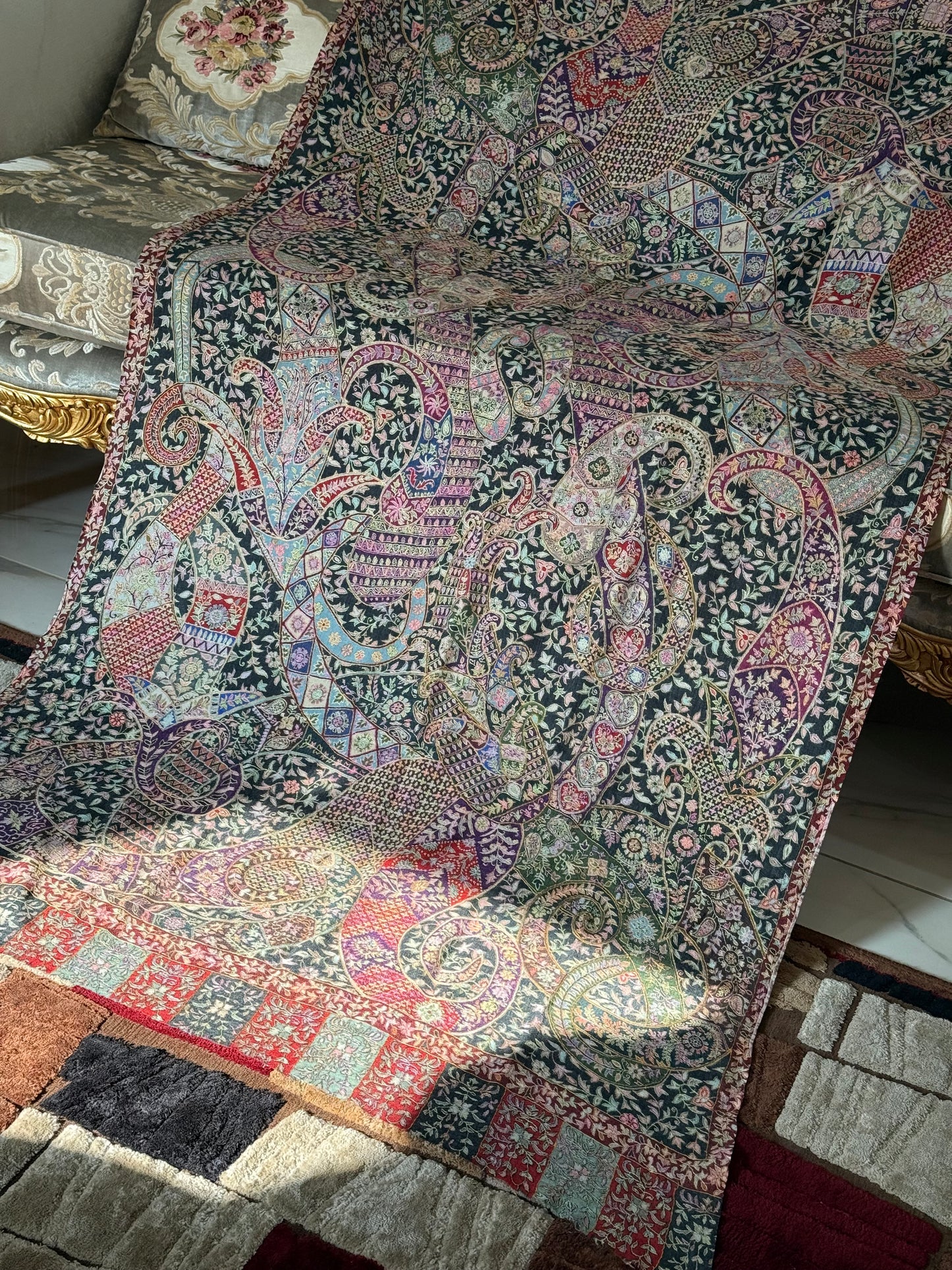 Kalamkari shawl