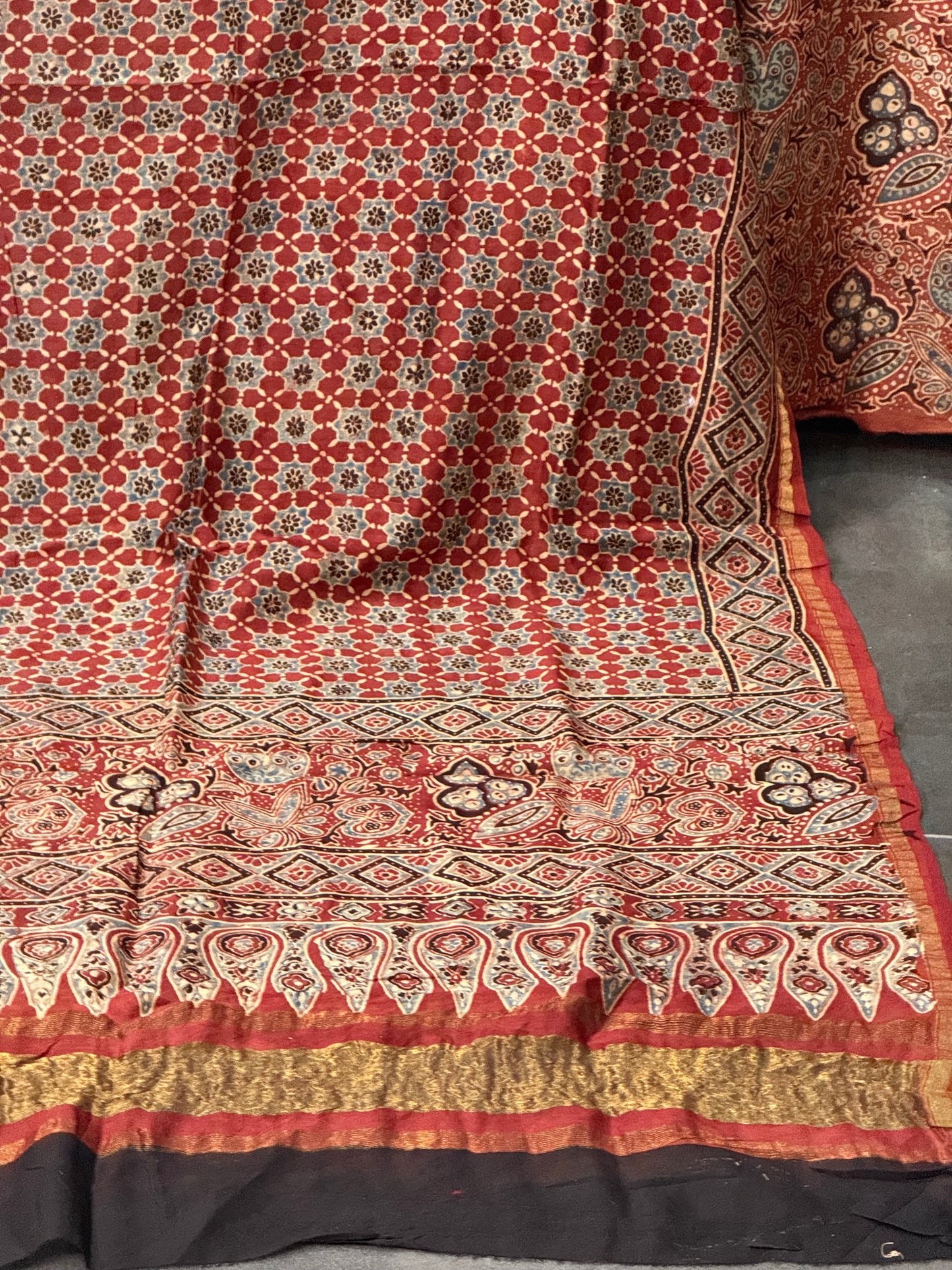 Ajrak suits