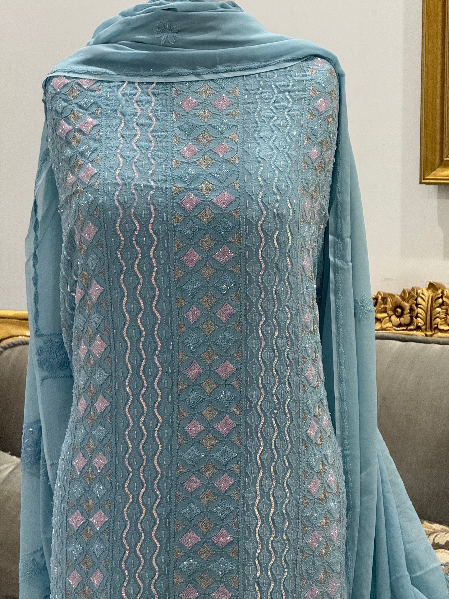 GEORGETTE  kurta set