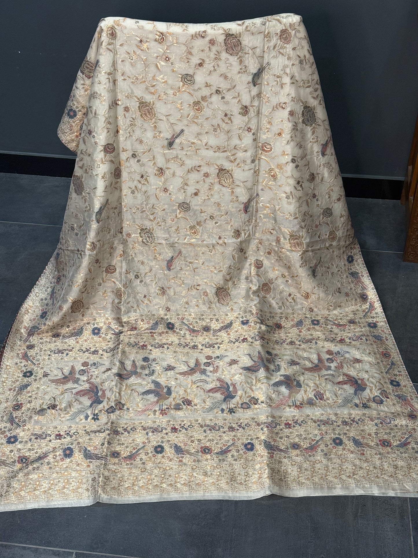 Pure kani silk saree